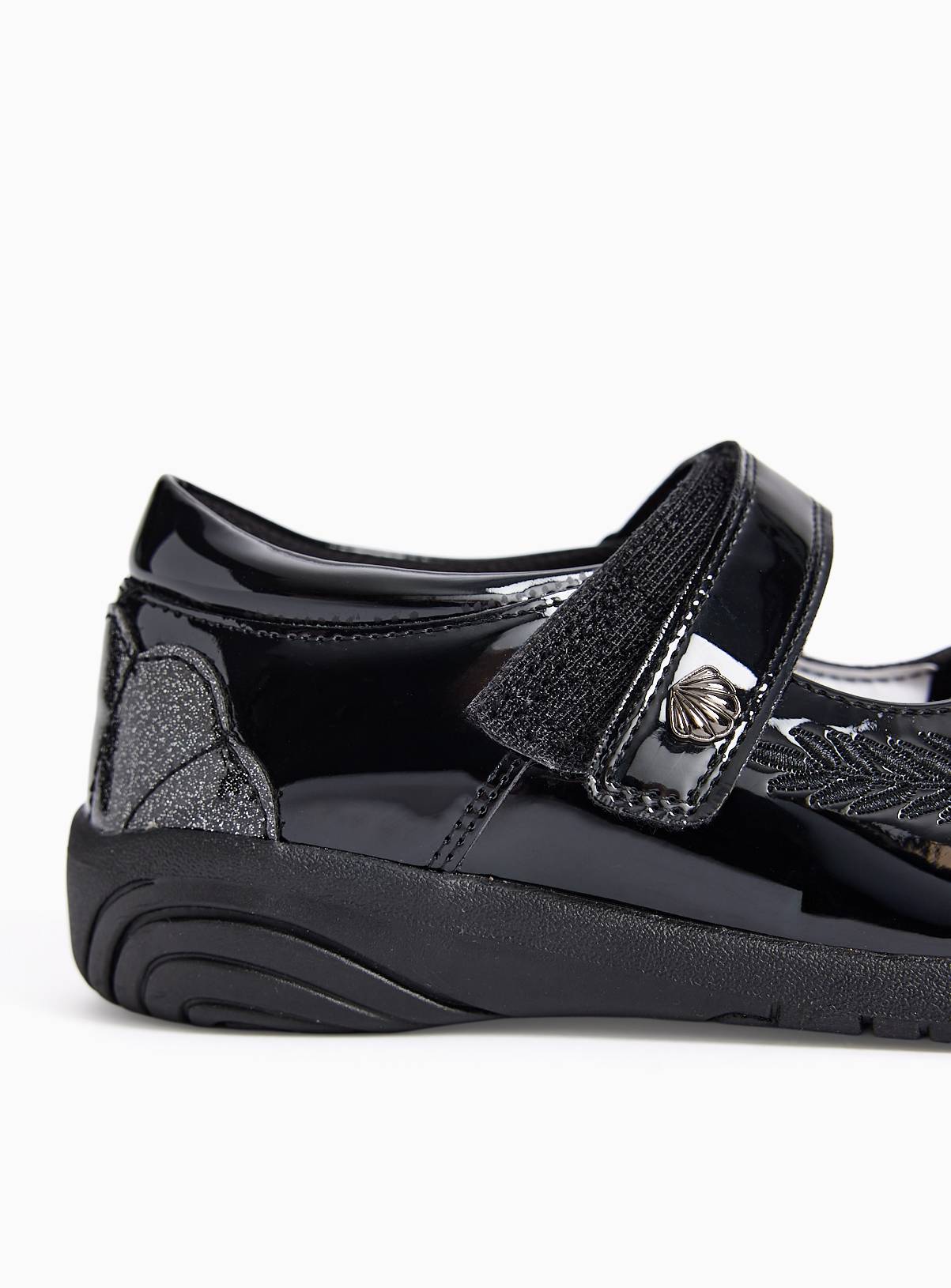 Black Disney Moana Mary Jane School Shoes 11 Infant - Image 4