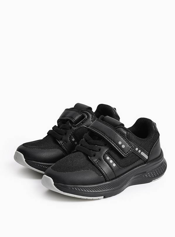 Black Sports Style Trainers 1