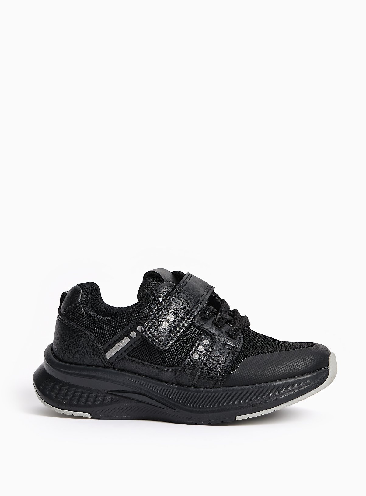Black Sports Style Trainers 13 Infant - Image 3 thumbnail
