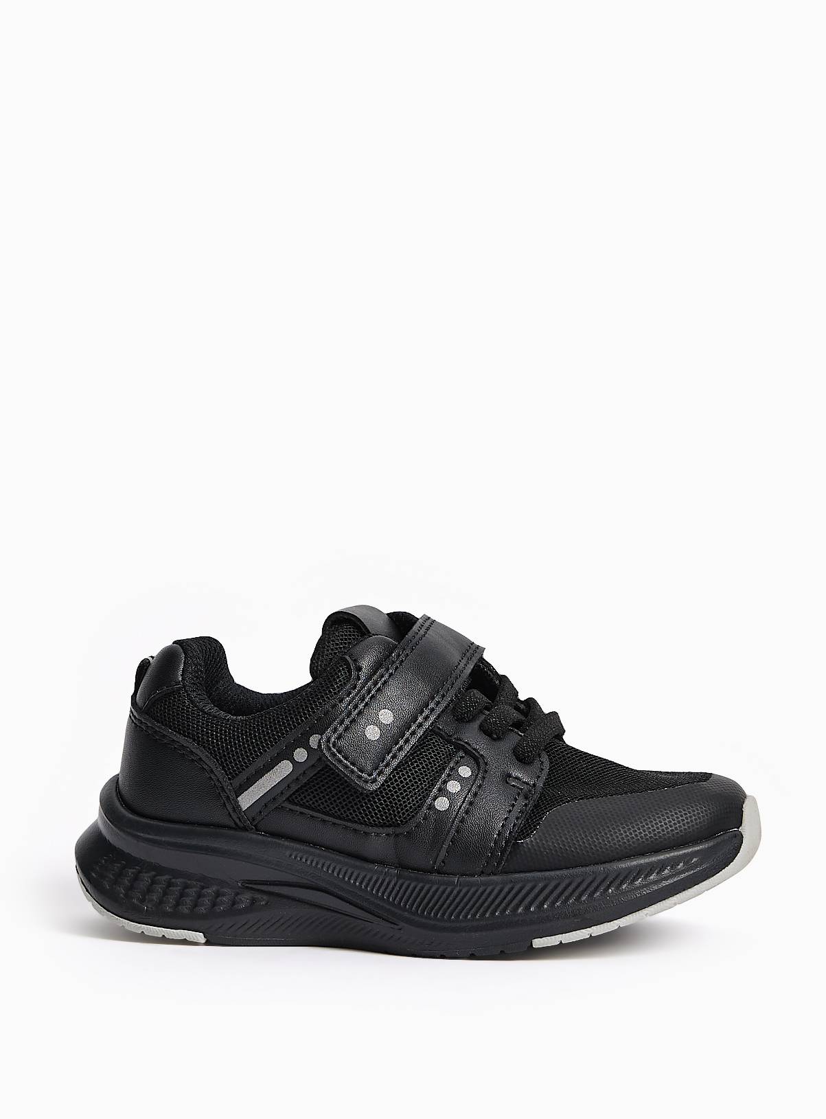 Black Sports Style Trainers 13 Infant - Image 3