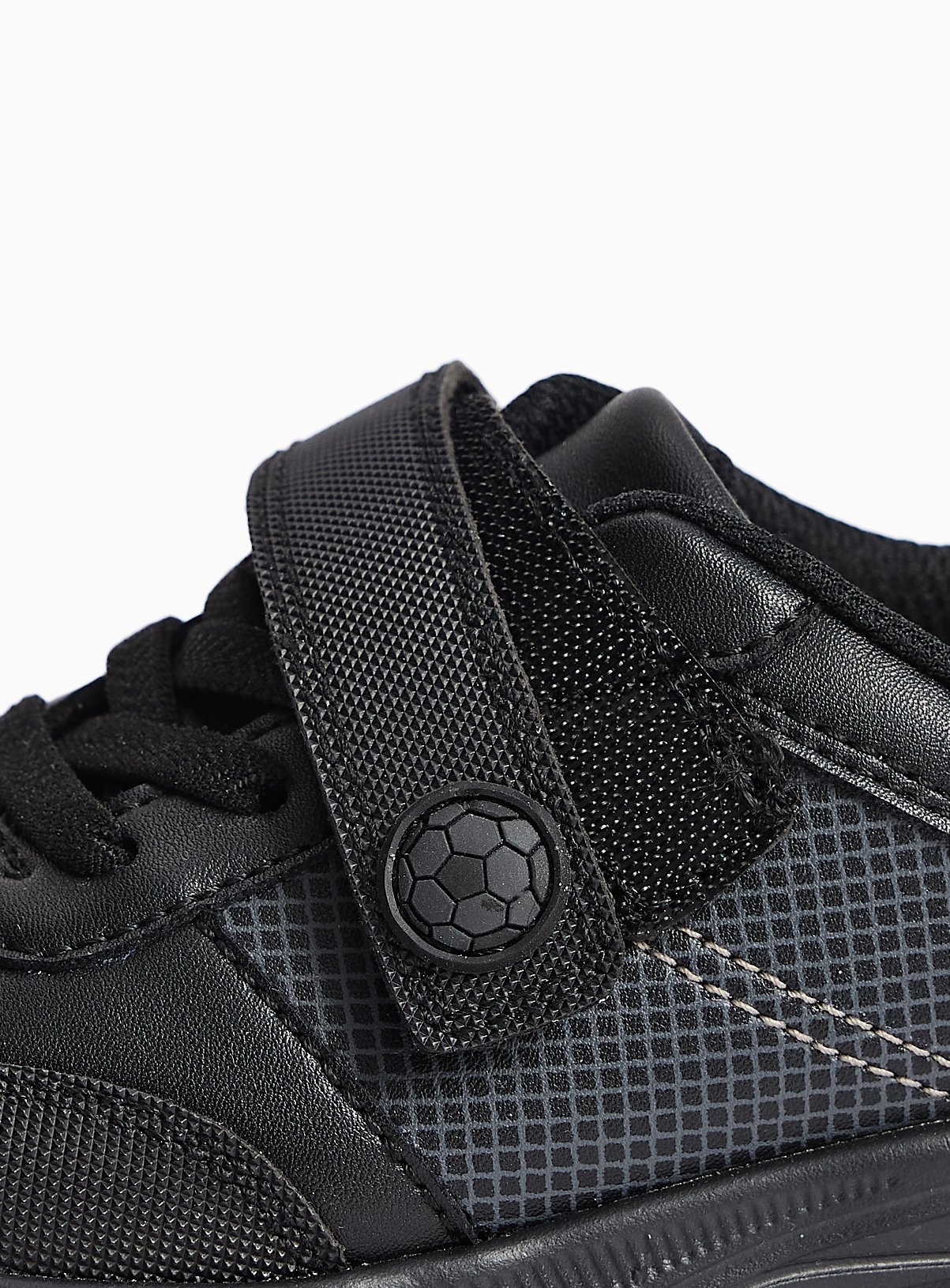 Black Football Motif Trainers 10 Infant - Image 4 thumbnail