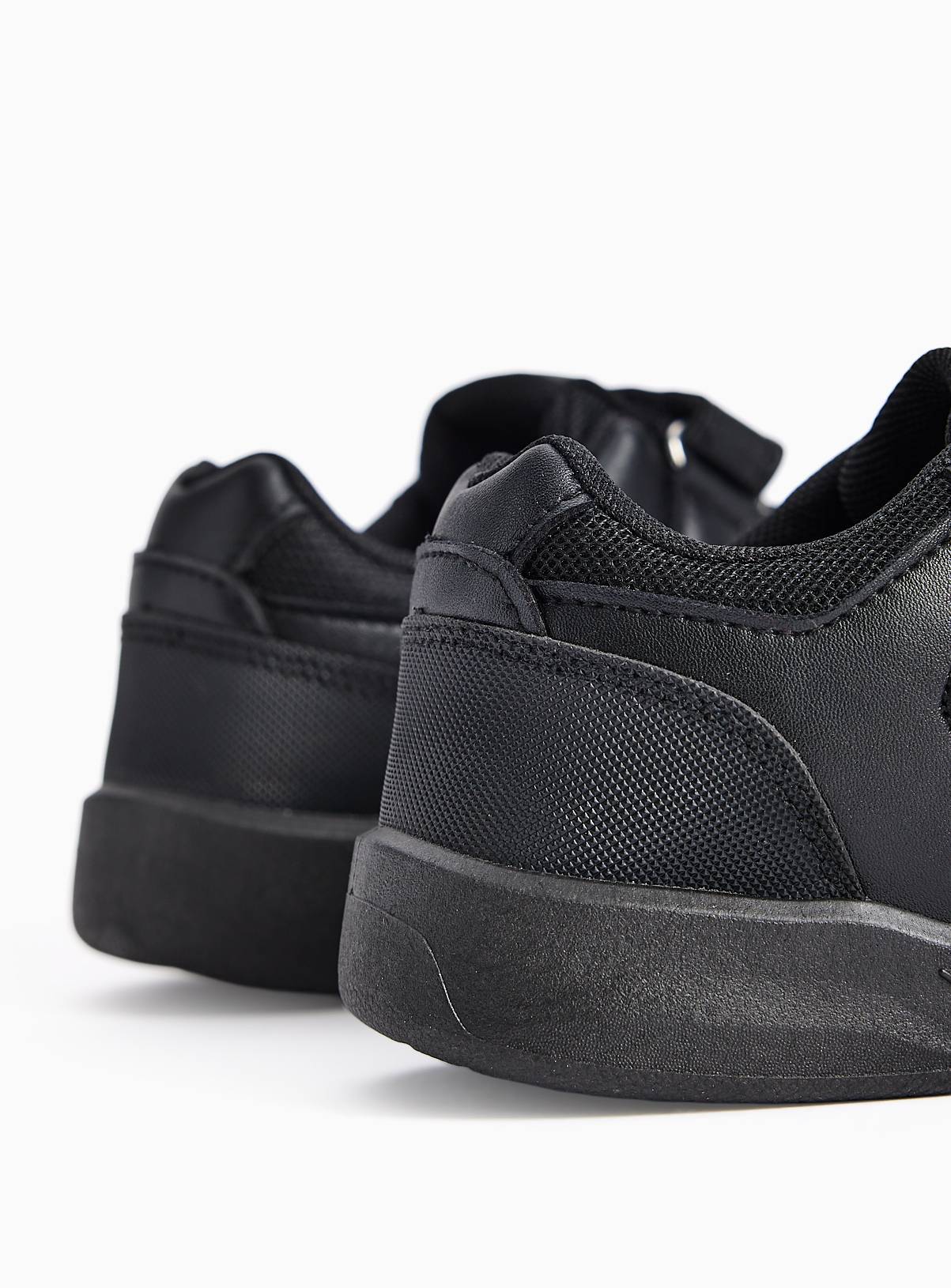 Black Hot Wheels School Shoes 11 Infant - Image 4