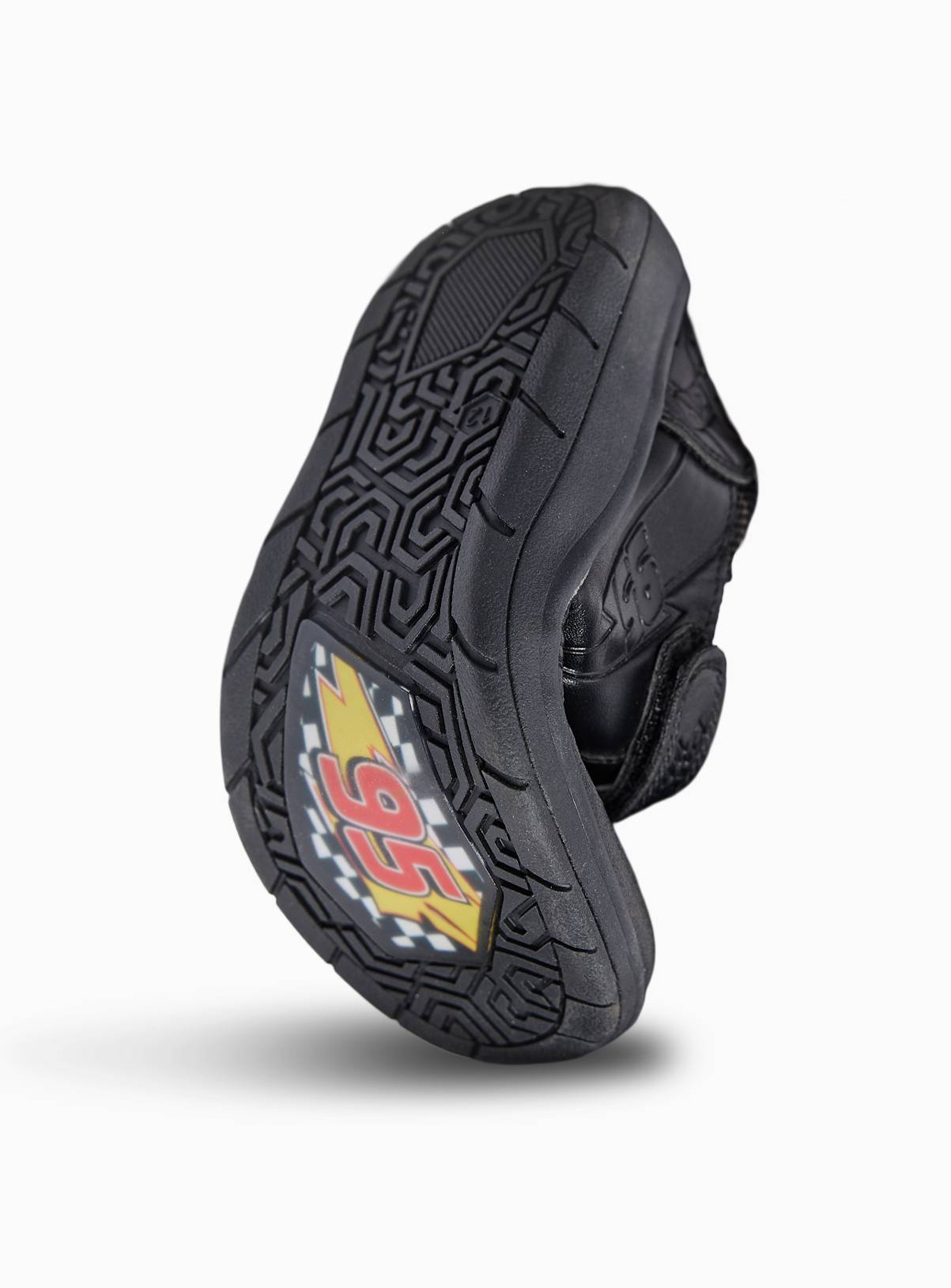 Black Cars Lightning McQueen School Shoes 9 Infant - Image 2