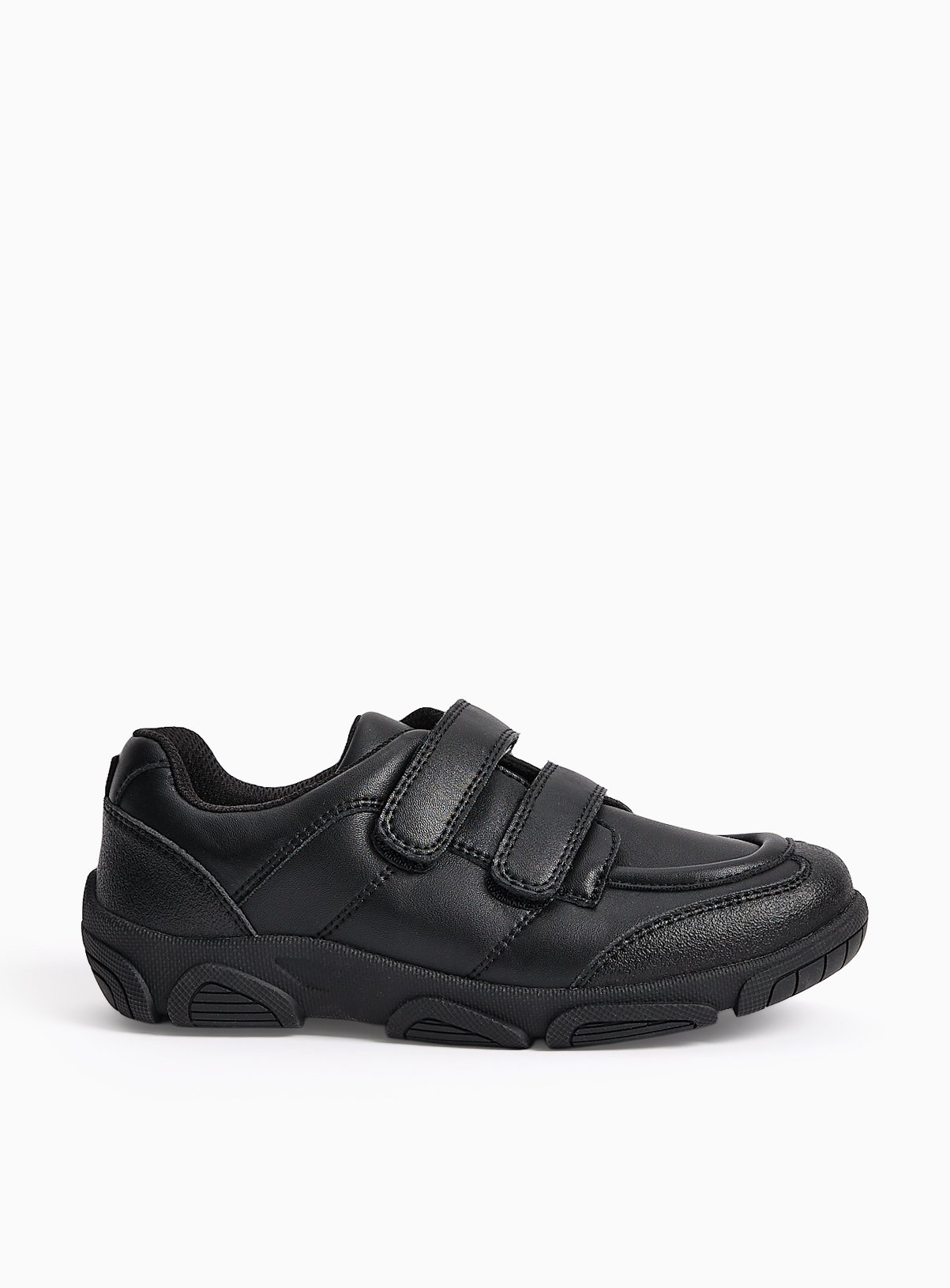 Black Twin Strap School Shoes 11 Infant - Image 3 thumbnail