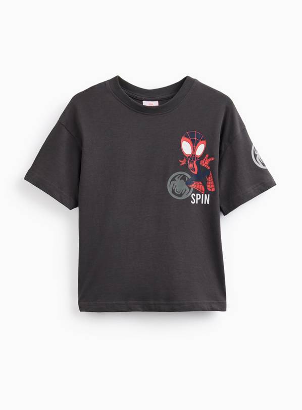 Black Spider-Man Graphic T-Shirt 2-3 years