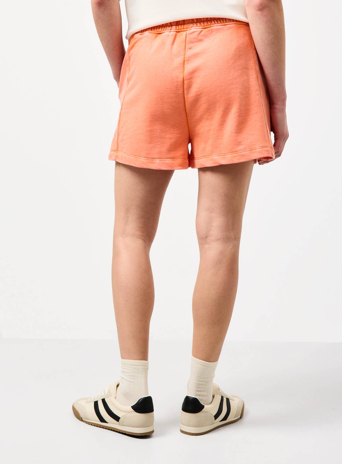 Orange Washed Co-ord Jersey Shorts XL - Image 4