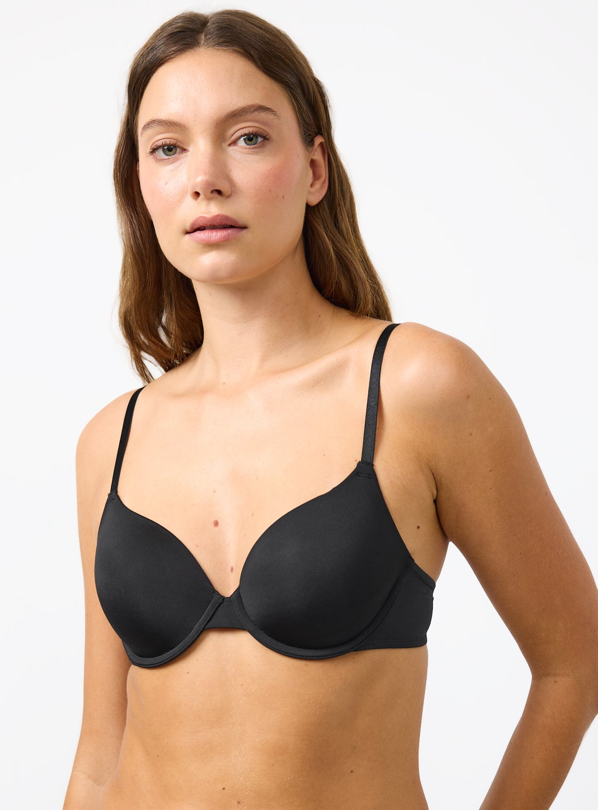 Black Micro T-Shirt Bras 3 Pack 36C - Image 2 thumbnail