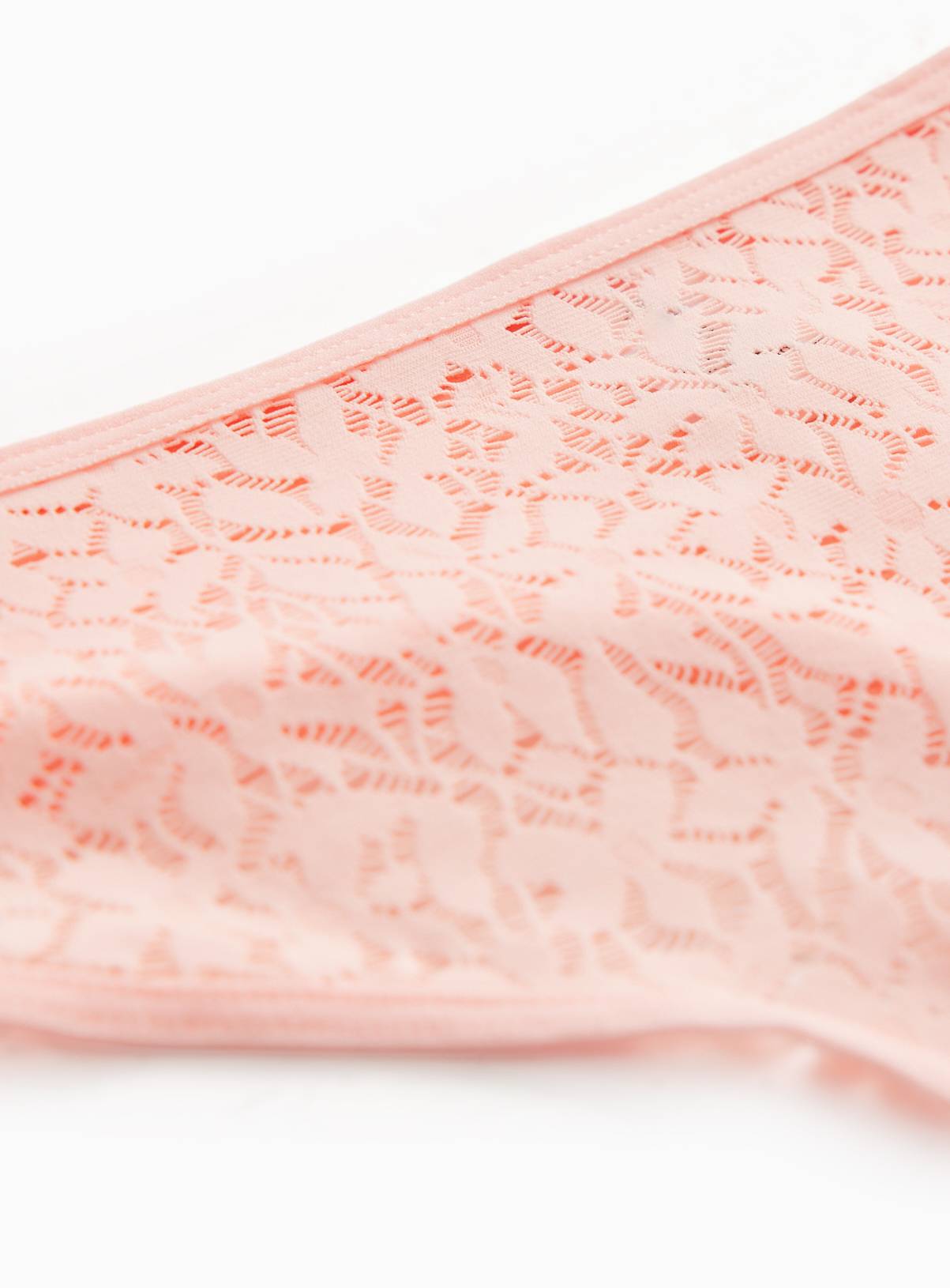 Peach Creora Lace Thong 14 - Image 3