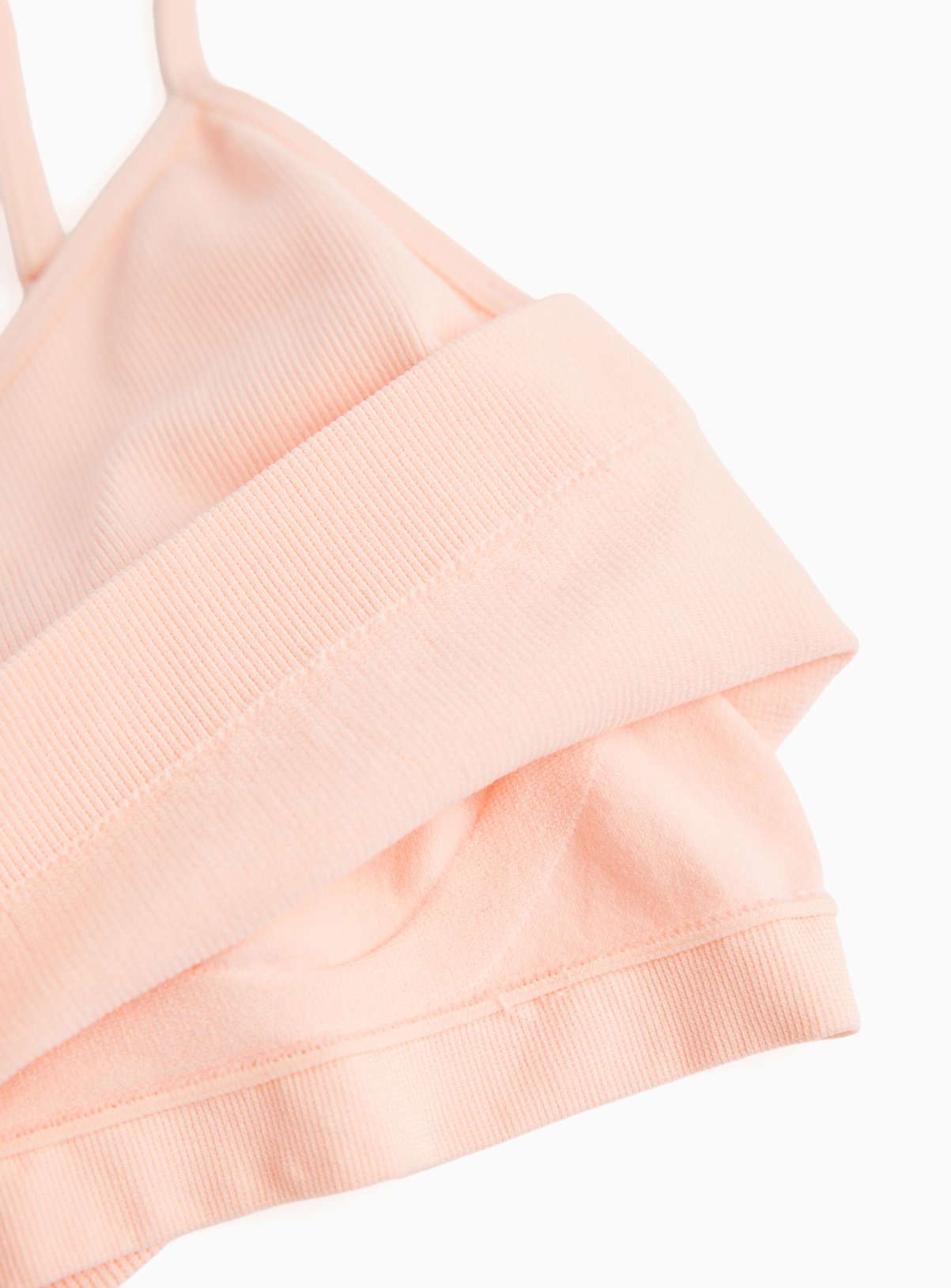 Strappy Ribbed Crop Tops 3 Pack XS - Image 4 thumbnail