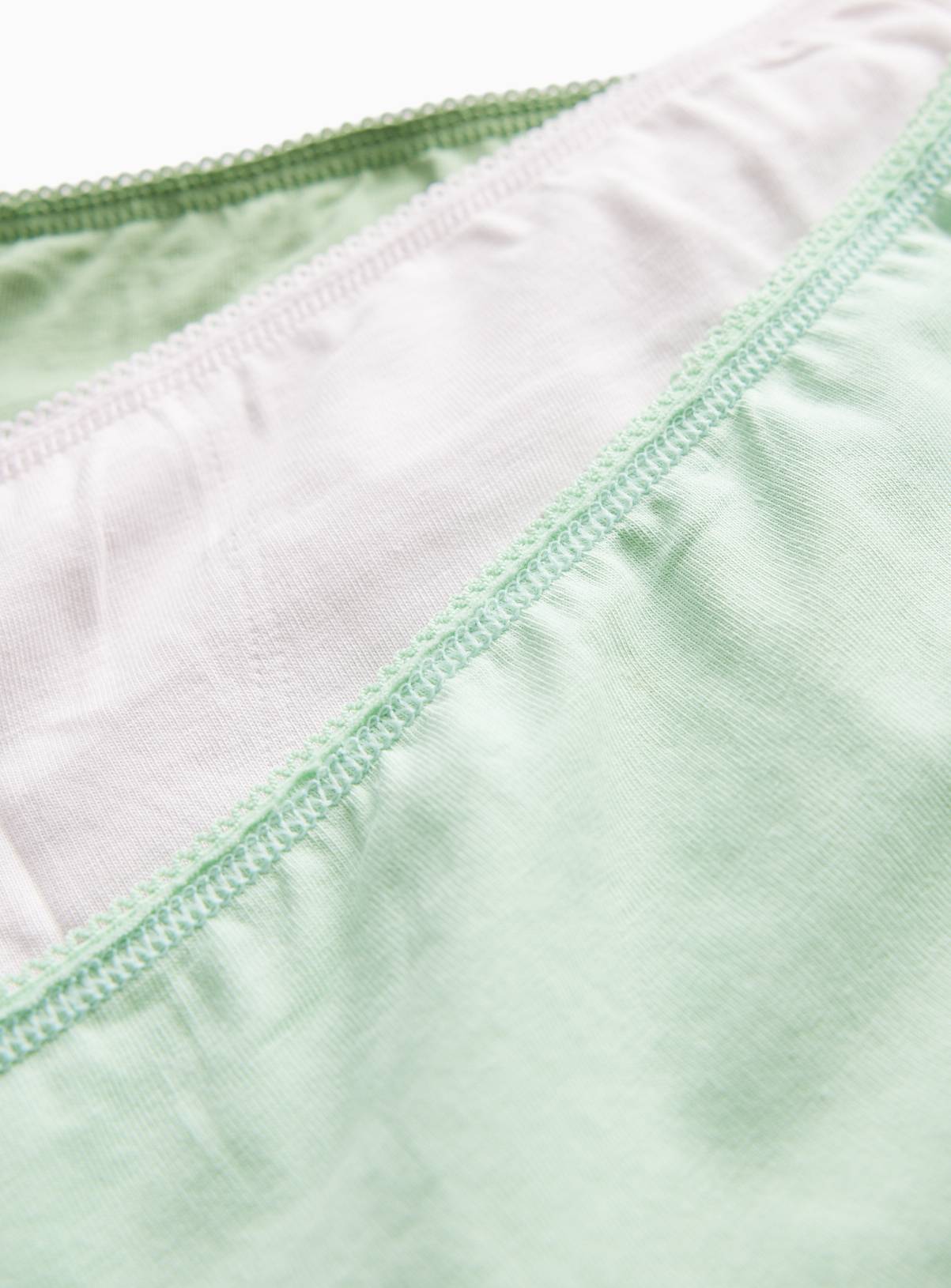 Green & Pink Full Briefs 5 Pack 22 - Image 4