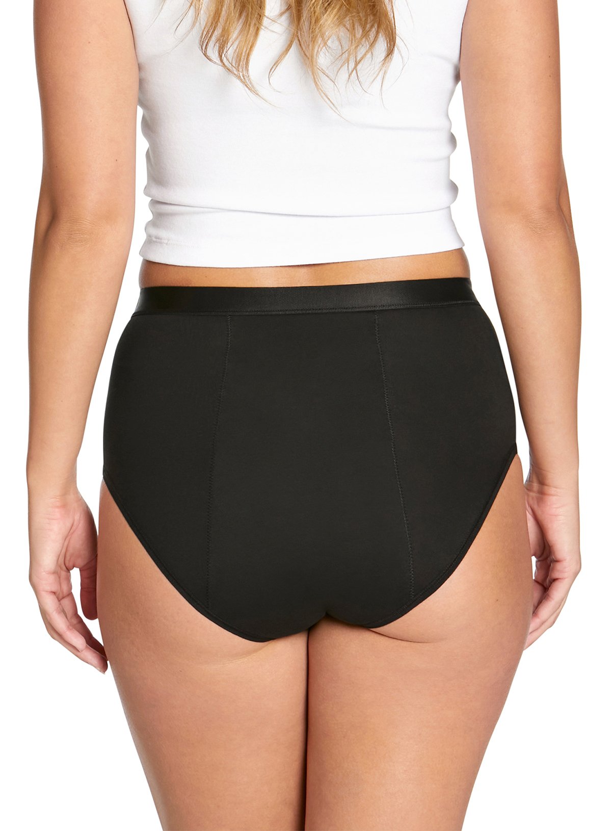 LOVE LUNA Ladies 2 Pair Pack Super Period Full Briefs 14-16 - Image 4 thumbnail