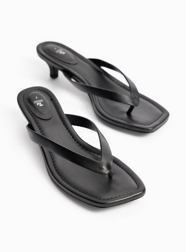 SKU: SS26 MAY G4 BLACK TOE POST HEELED SANDAL OCC SPACE:Black:4