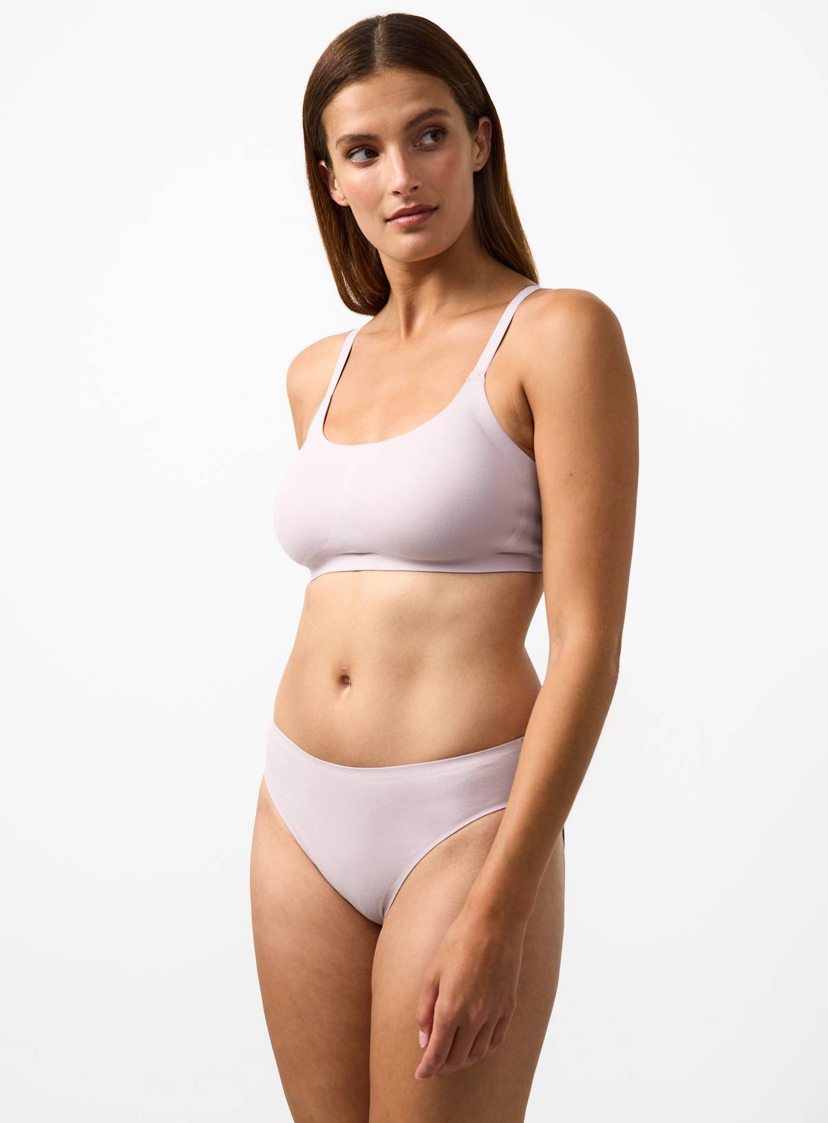 Cottonform™ Pink Bonded Crop Top 14 - Image 2