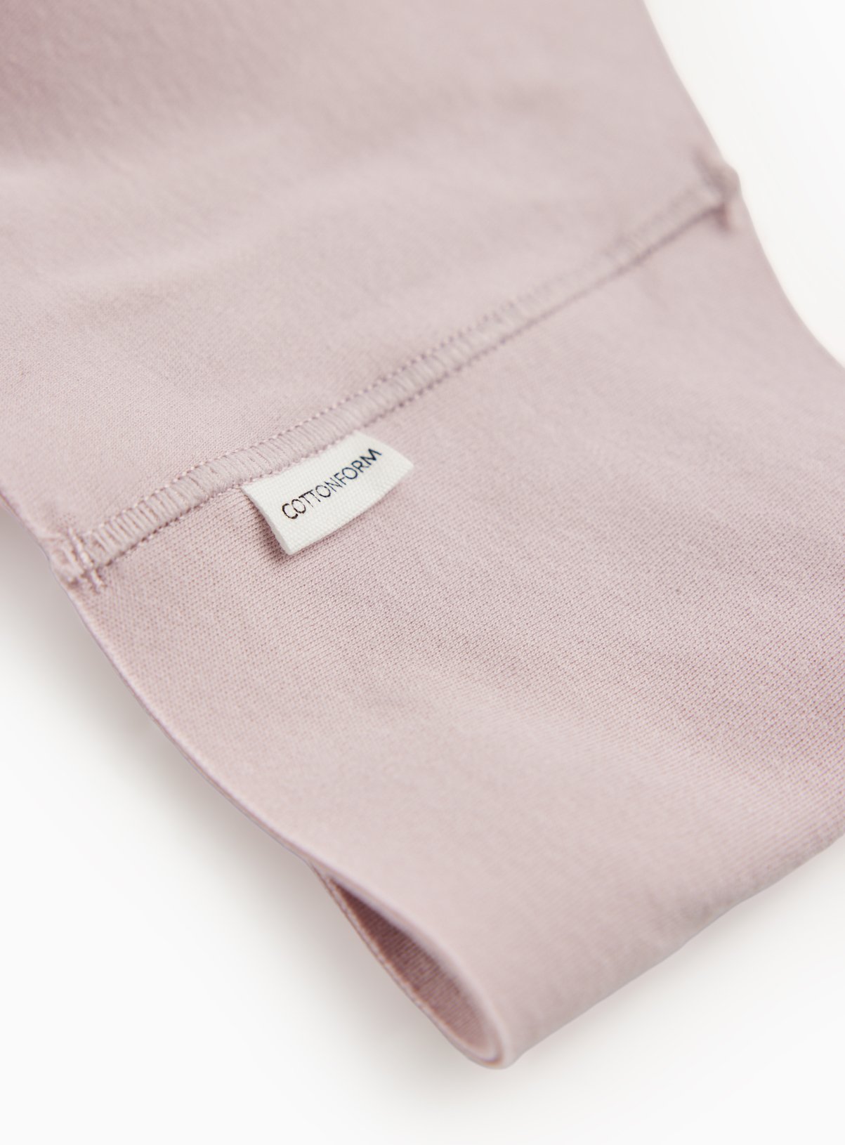 Cottonform™ Pink Bonded Crop Top 14 - Image 4 thumbnail