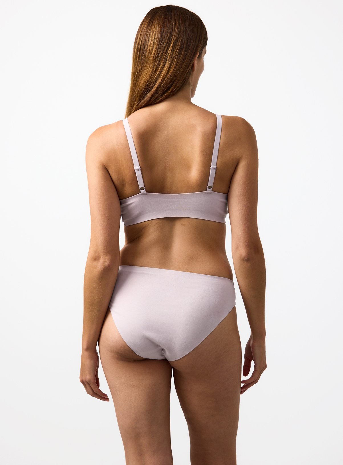 Cottonform™ Pink Bonded Crop Top 14 - Image 6 thumbnail