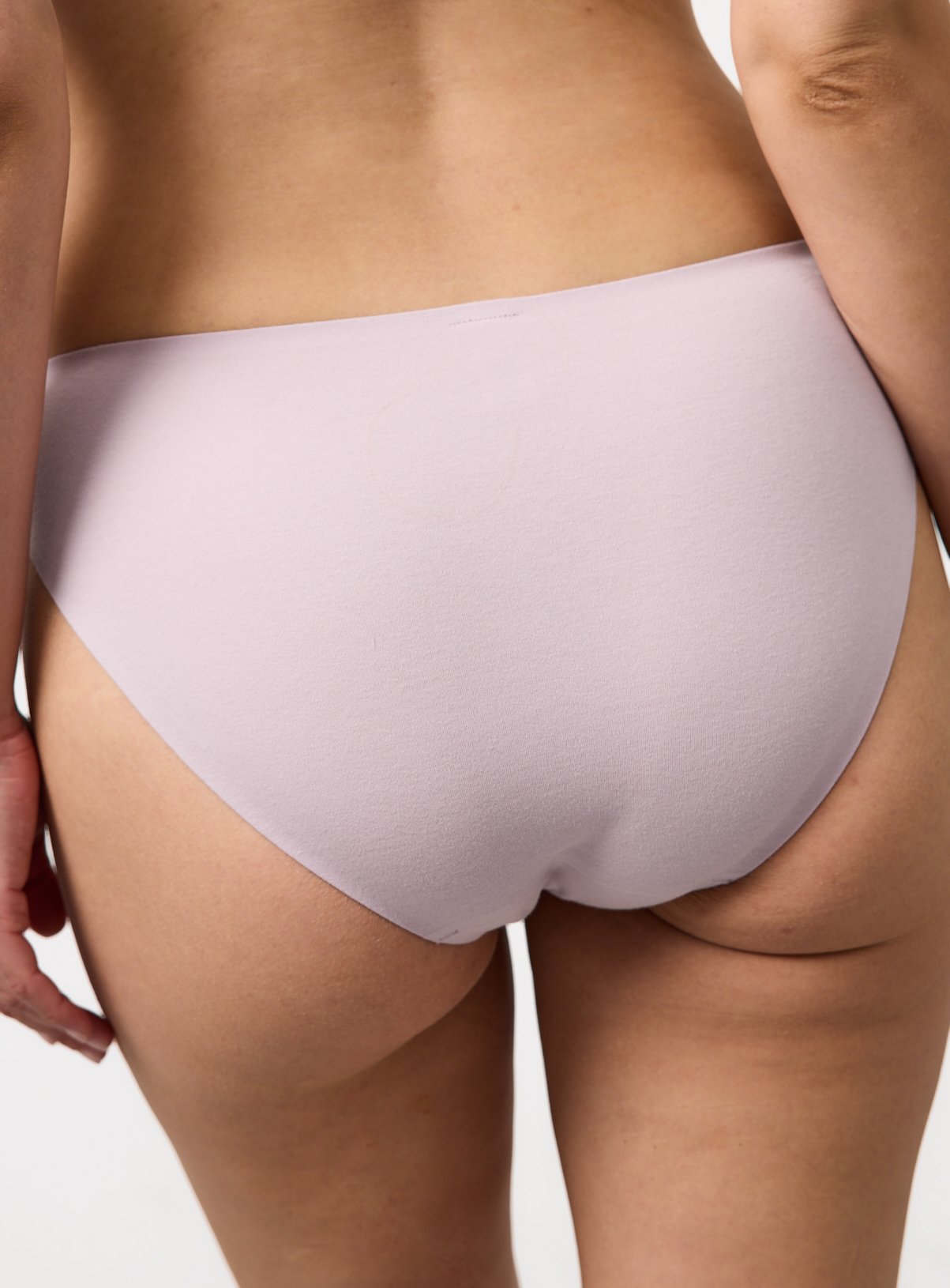 Cottonform™ Pink Free Cut Bonded High Leg Knickers 22 - Image 4 thumbnail