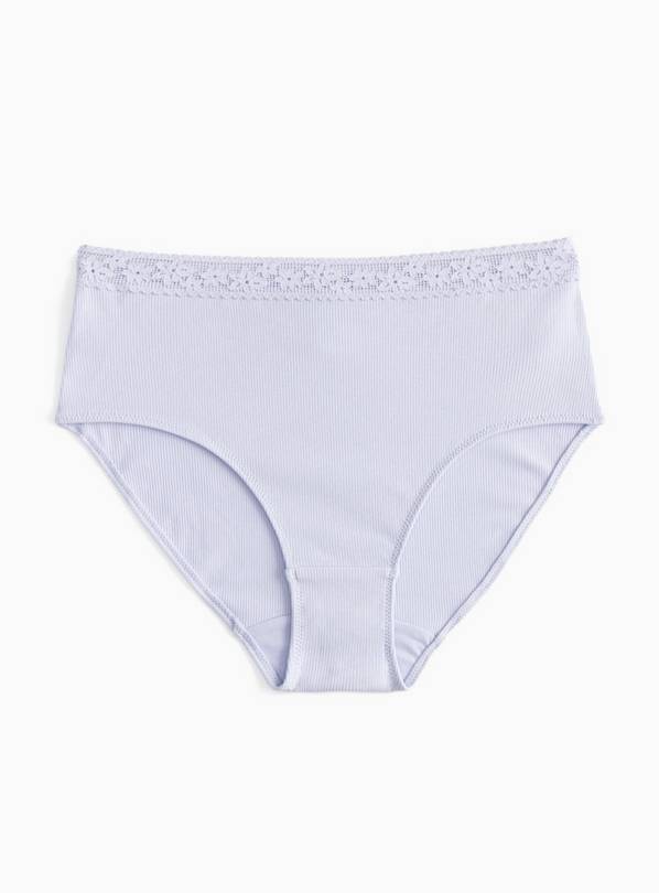 Lilac Full Brief Knickers 10