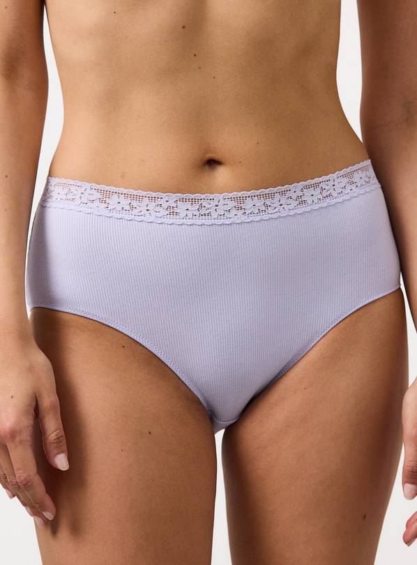Lilac Full Brief Knickers 16