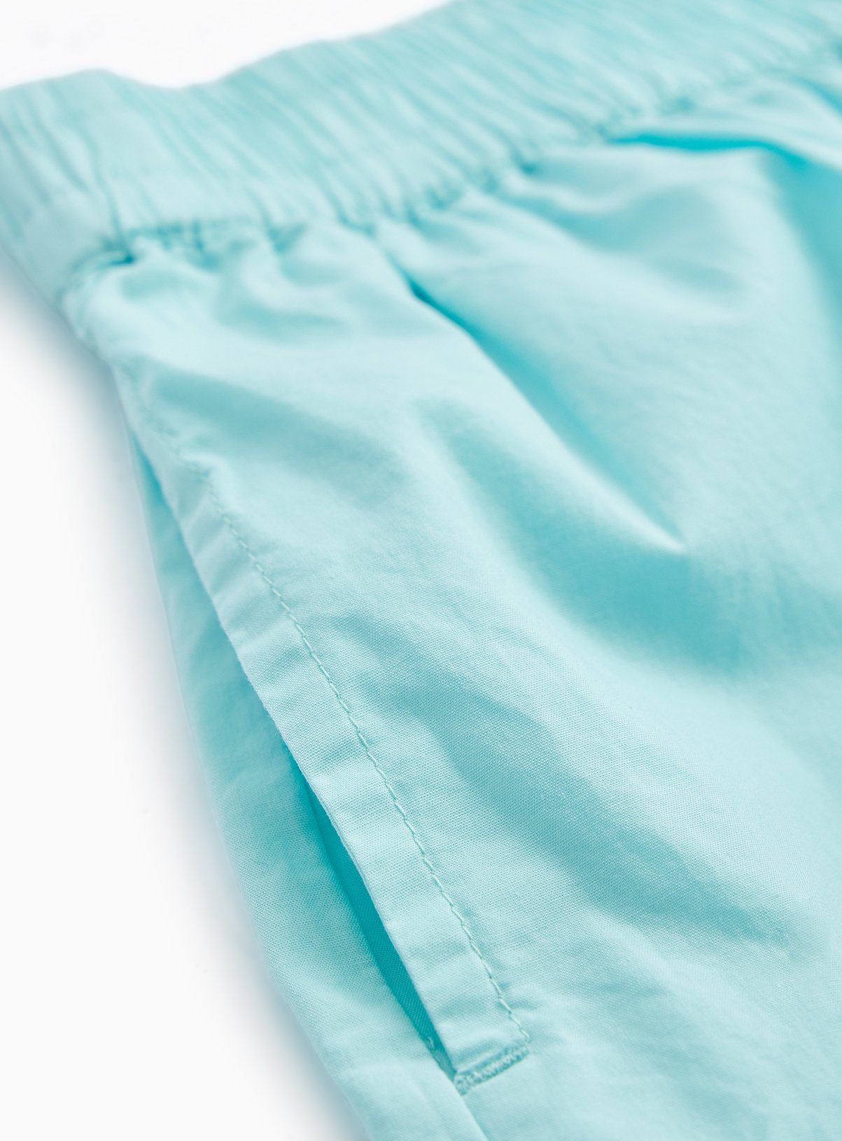 Blue Poplin Wide Leg Trousers 8 years - Image 2 thumbnail