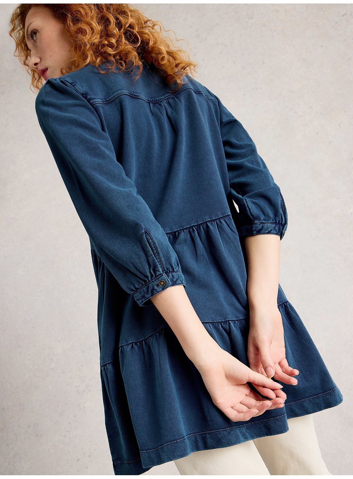 WHITE STUFF Marta Indigo Tunic 12 - Image 2 thumbnail