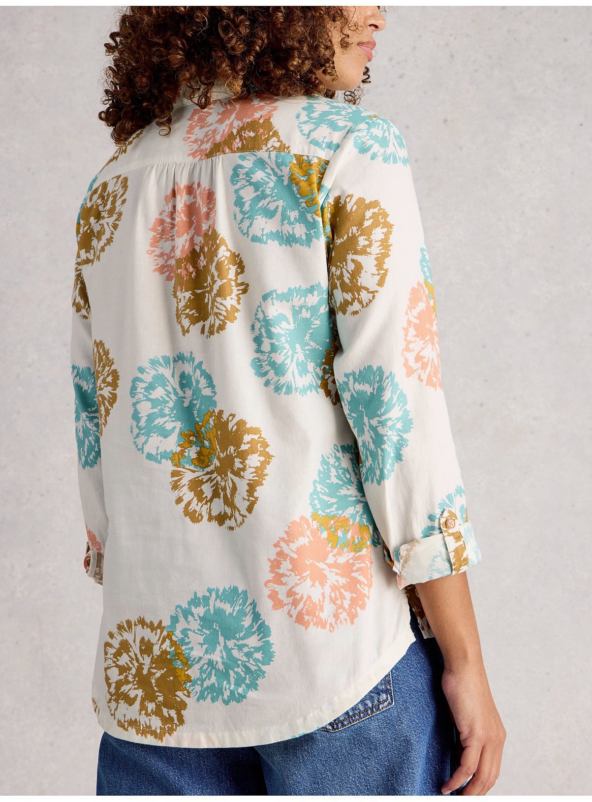 WHITE STUFF Sophie Organic Cotton Shirt 8 - Image 2 thumbnail