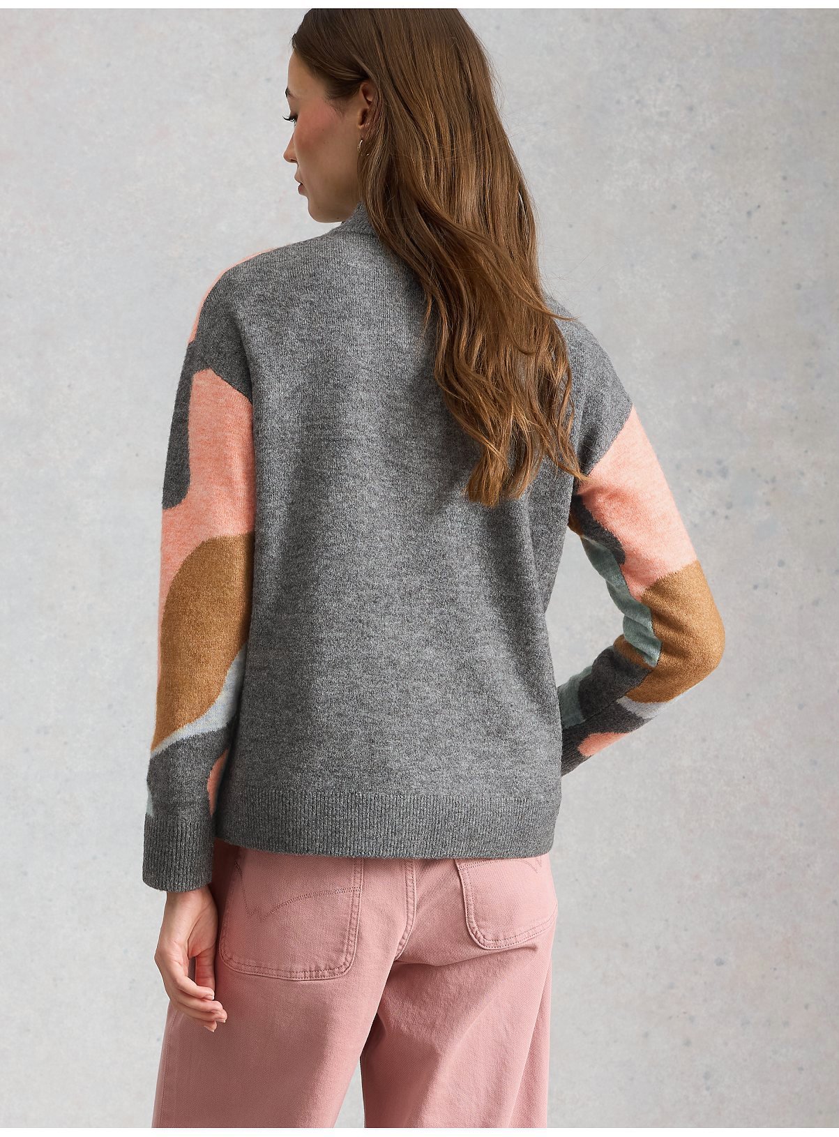 WHITE STUFF Aria Abstract Jumper 8 - Image 2 thumbnail