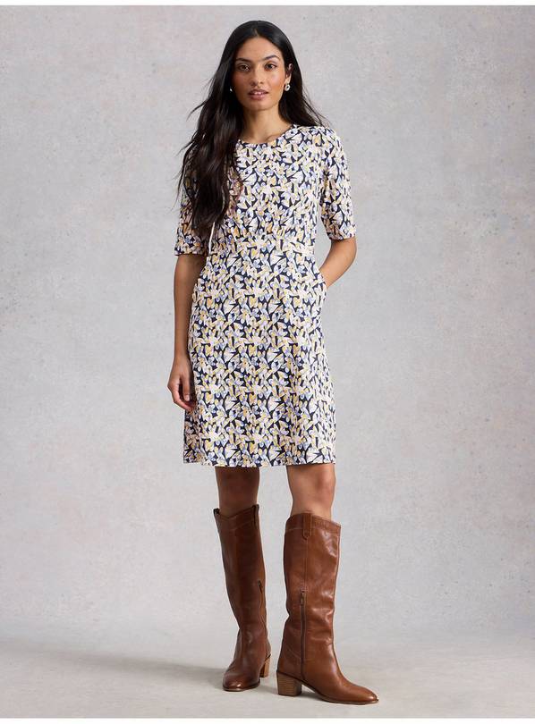 WHITE STUFF Olivia Jersey Dress 14