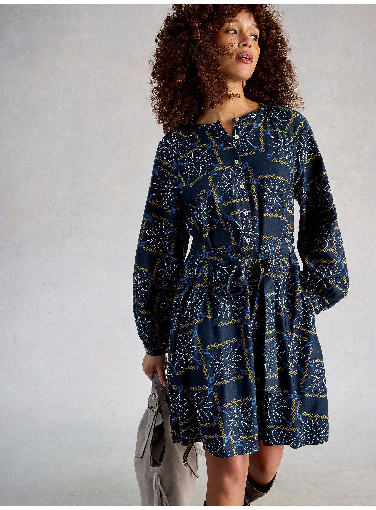 WHITE STUFF Monique Swing Dress 8 - Image 1