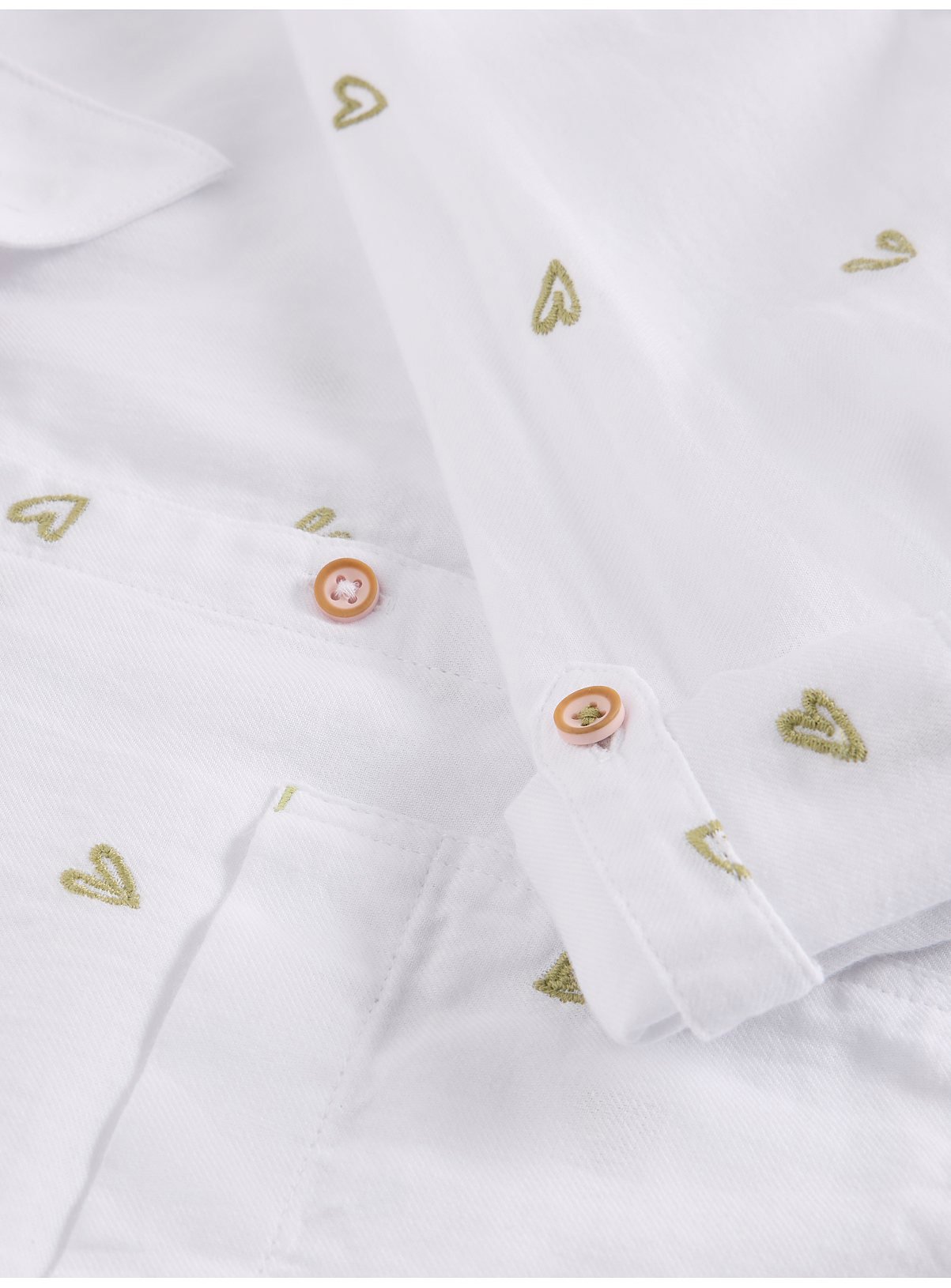 WHITE STUFF Sophie Organic Cotton Shirt Ivory Multi 10 - Image 6 thumbnail