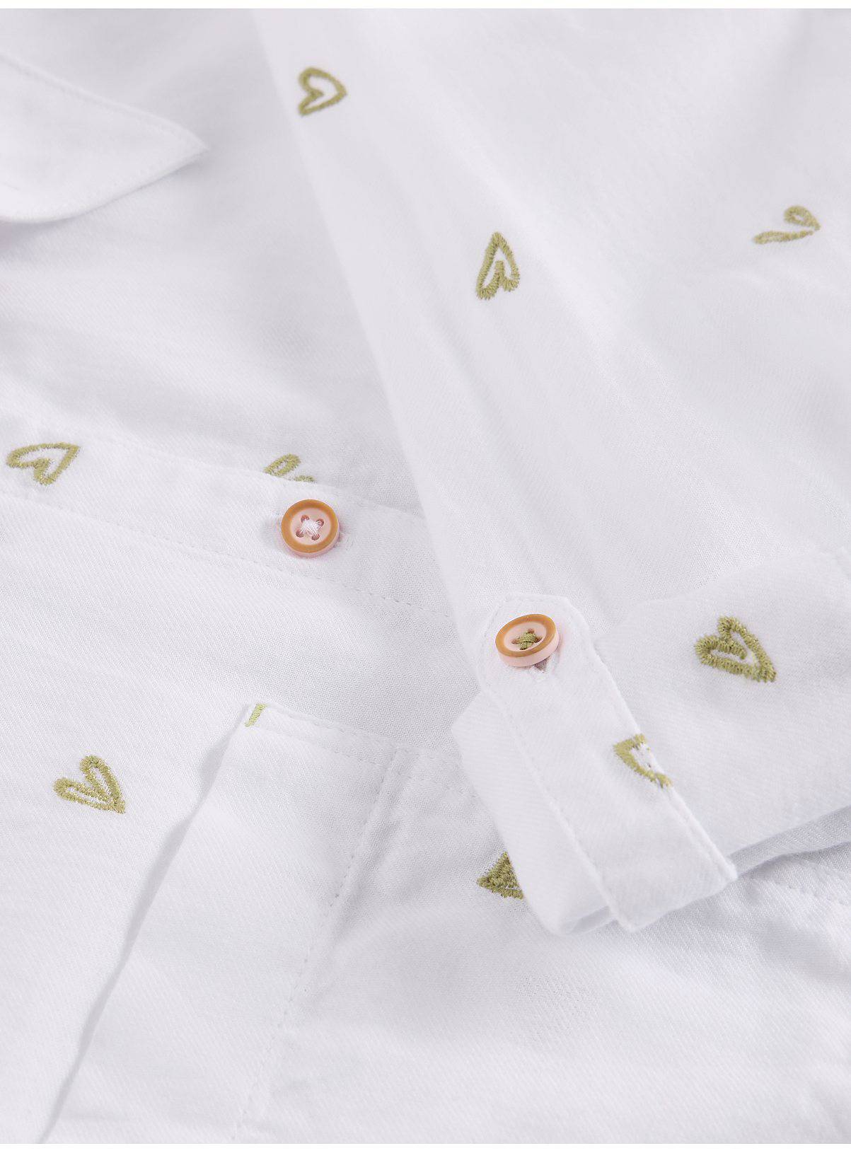 WHITE STUFF Sophie Organic Cotton Shirt Ivory Multi 10 - Image 6
