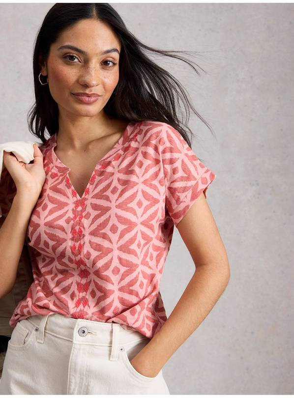 WHITE STUFF Nelly Embroidered Tee 10