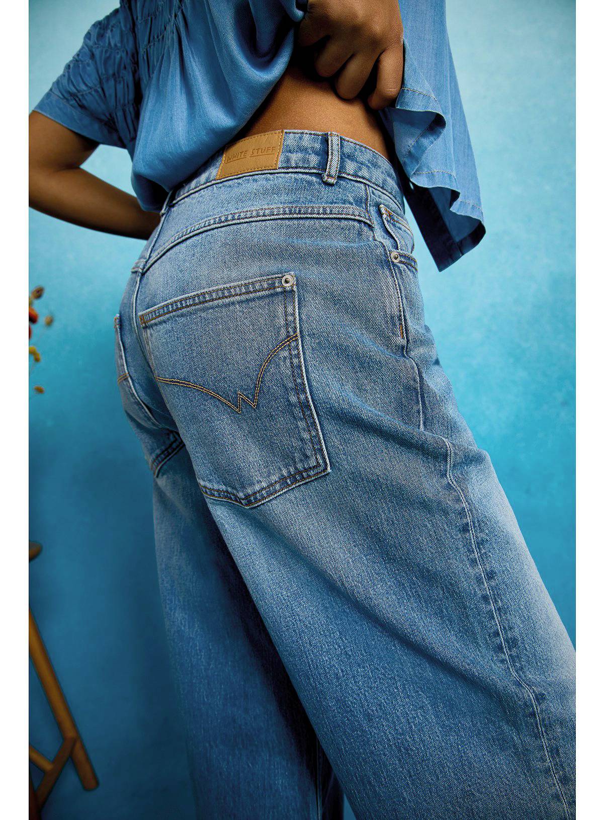 WHITE STUFF Tammie Chambray Shirt 8 - Image 5