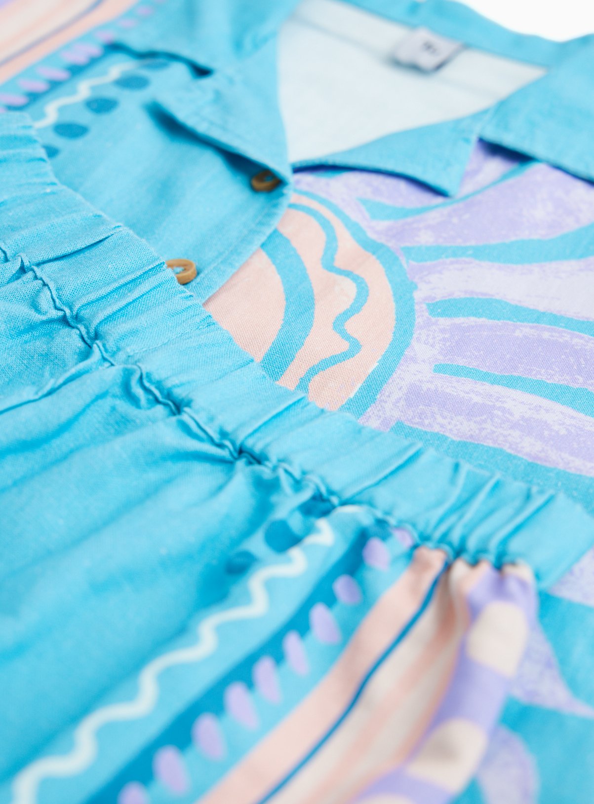 Blue Breeze Sun Print Shirt & Shorts Set  13 years - Image 2 thumbnail