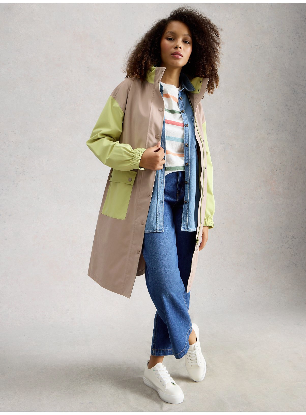 WHITE STUFF Beth Waterproof Coat 16 - Image 3 thumbnail