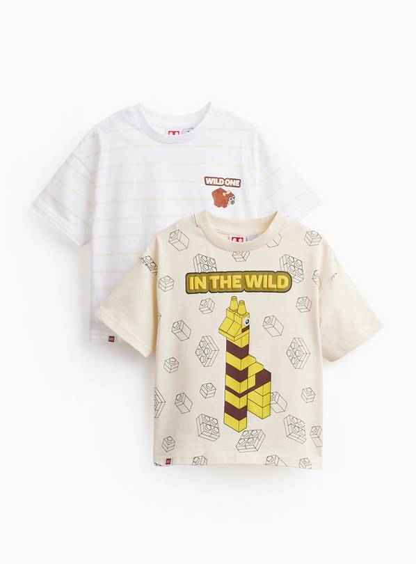 Lego Character Print T-Shirts 2 Pack 2-3 years