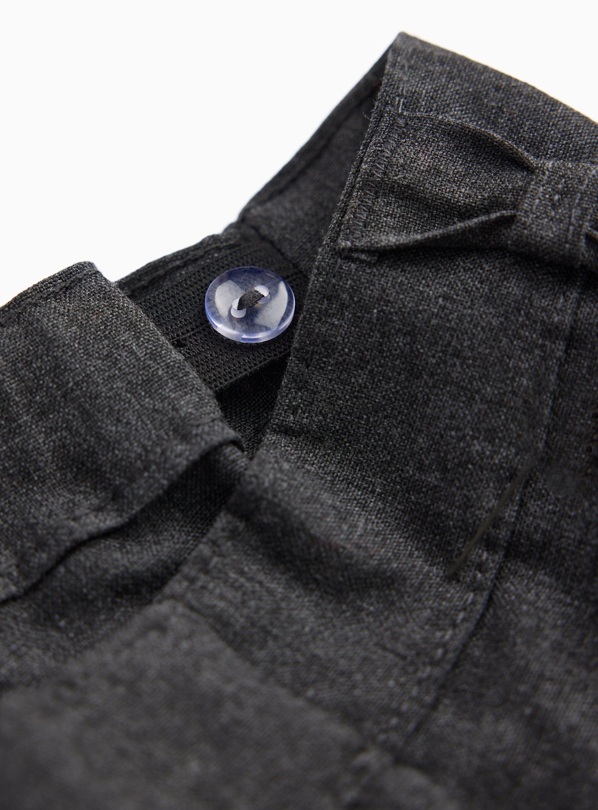 Grey Woven Reinforced Knee Extendable Hem Trousers 5 Pack 11 years - Image 2 thumbnail