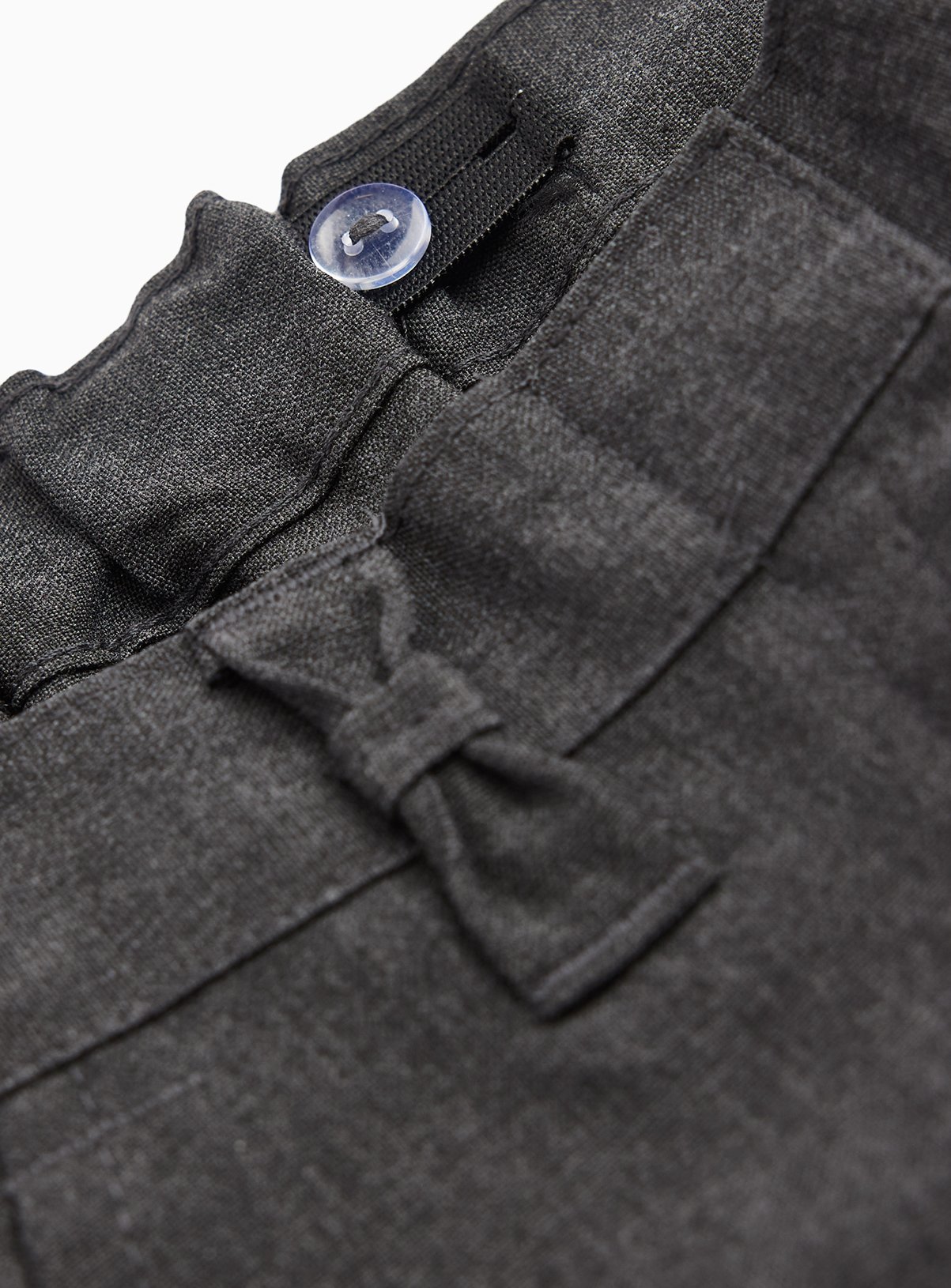 Grey Woven School Trousers 5 Pack 6 years - Image 4 thumbnail