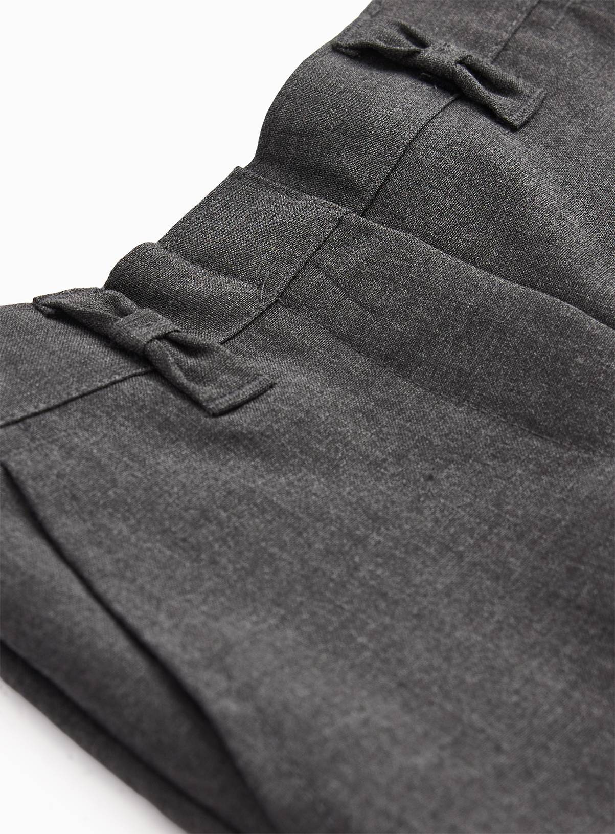 Grey Woven School Trousers 5 Pack 11 years - Image 2
