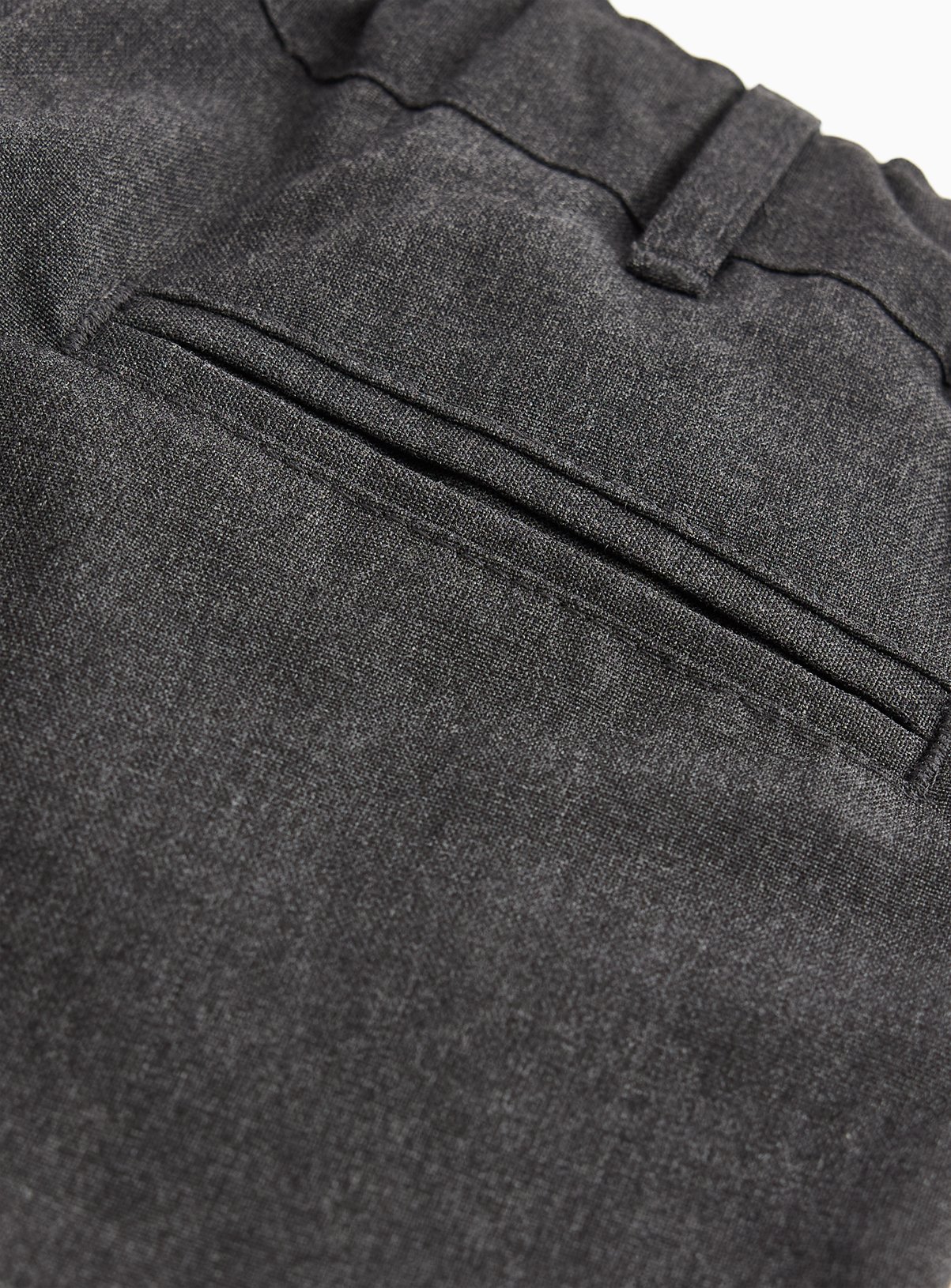 Grey Woven School Trousers 5 Pack 11 years - Image 3 thumbnail