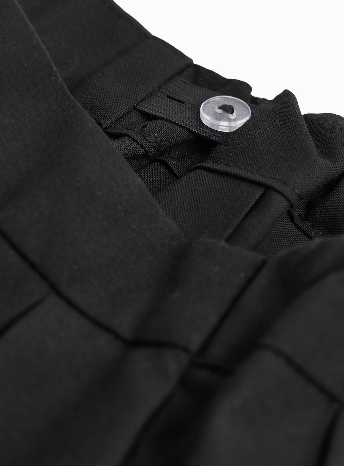 Black Permanent Pleat Skirts 5 Pack 4 years - Image 2