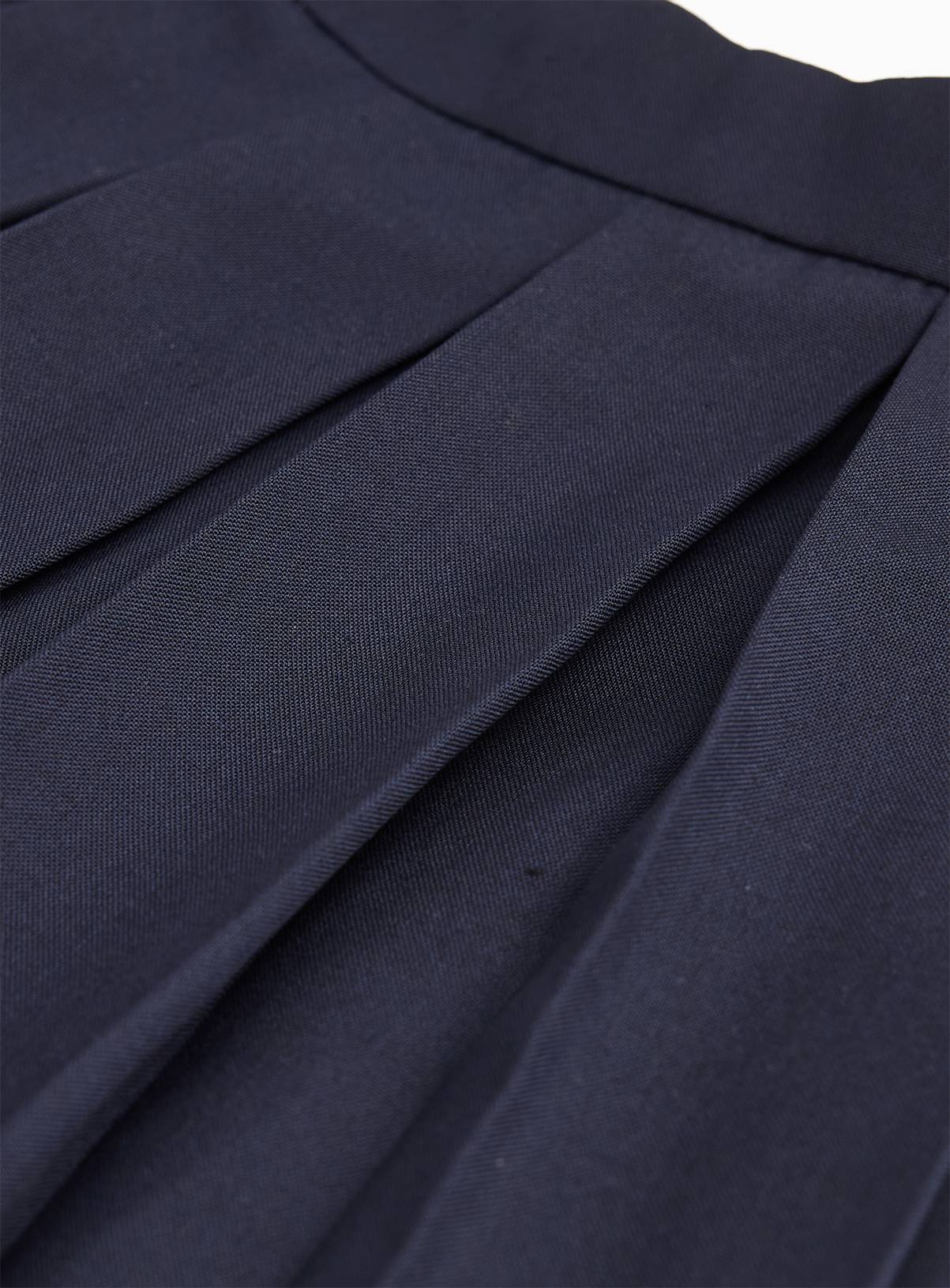 Navy Permanent Pleat Skirts 5 Pack 12 years - Image 2