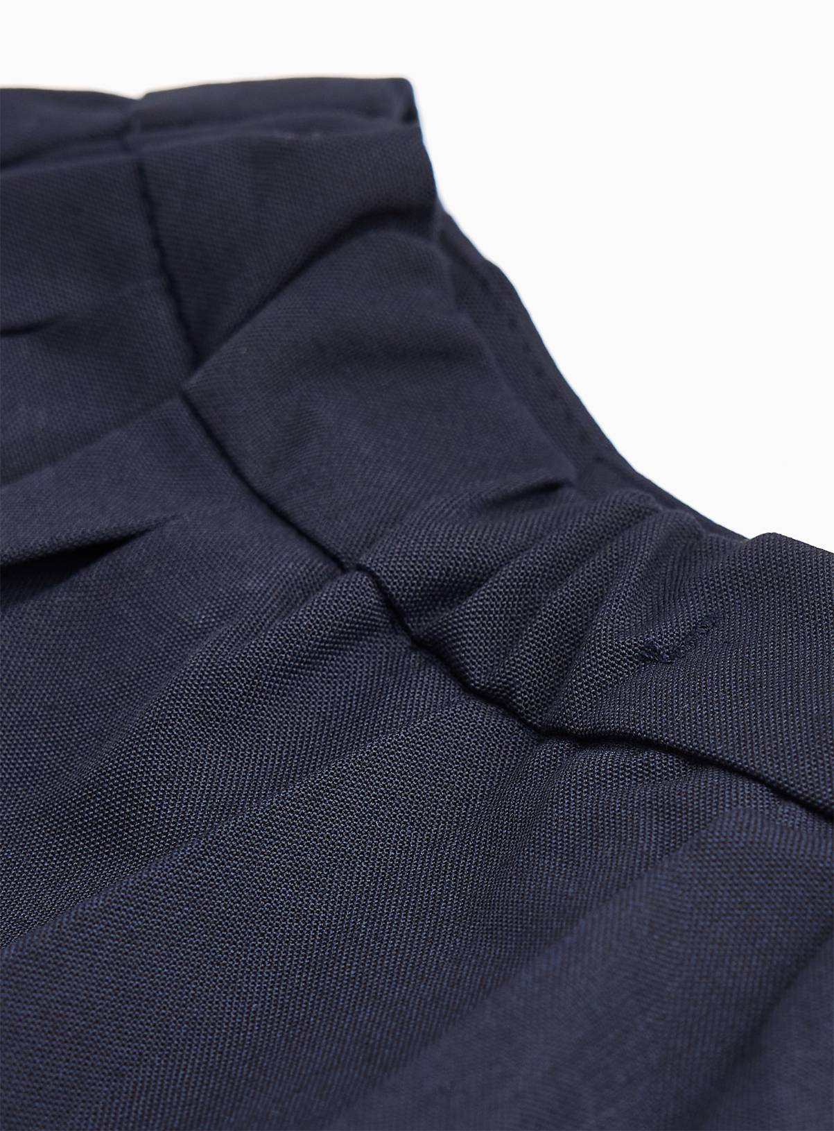 Navy Permanent Pleat Skirts 5 Pack 12 years - Image 3