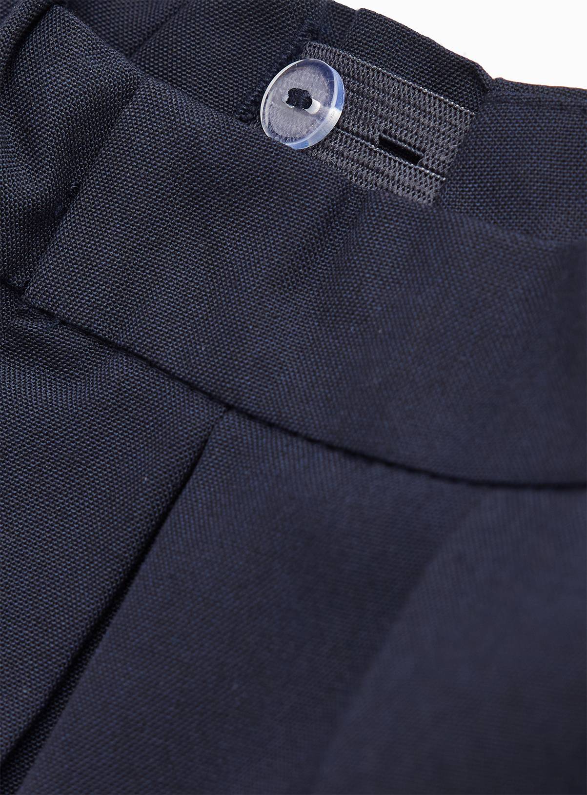 Navy Permanent Pleat Skirts 5 Pack 12 years - Image 4