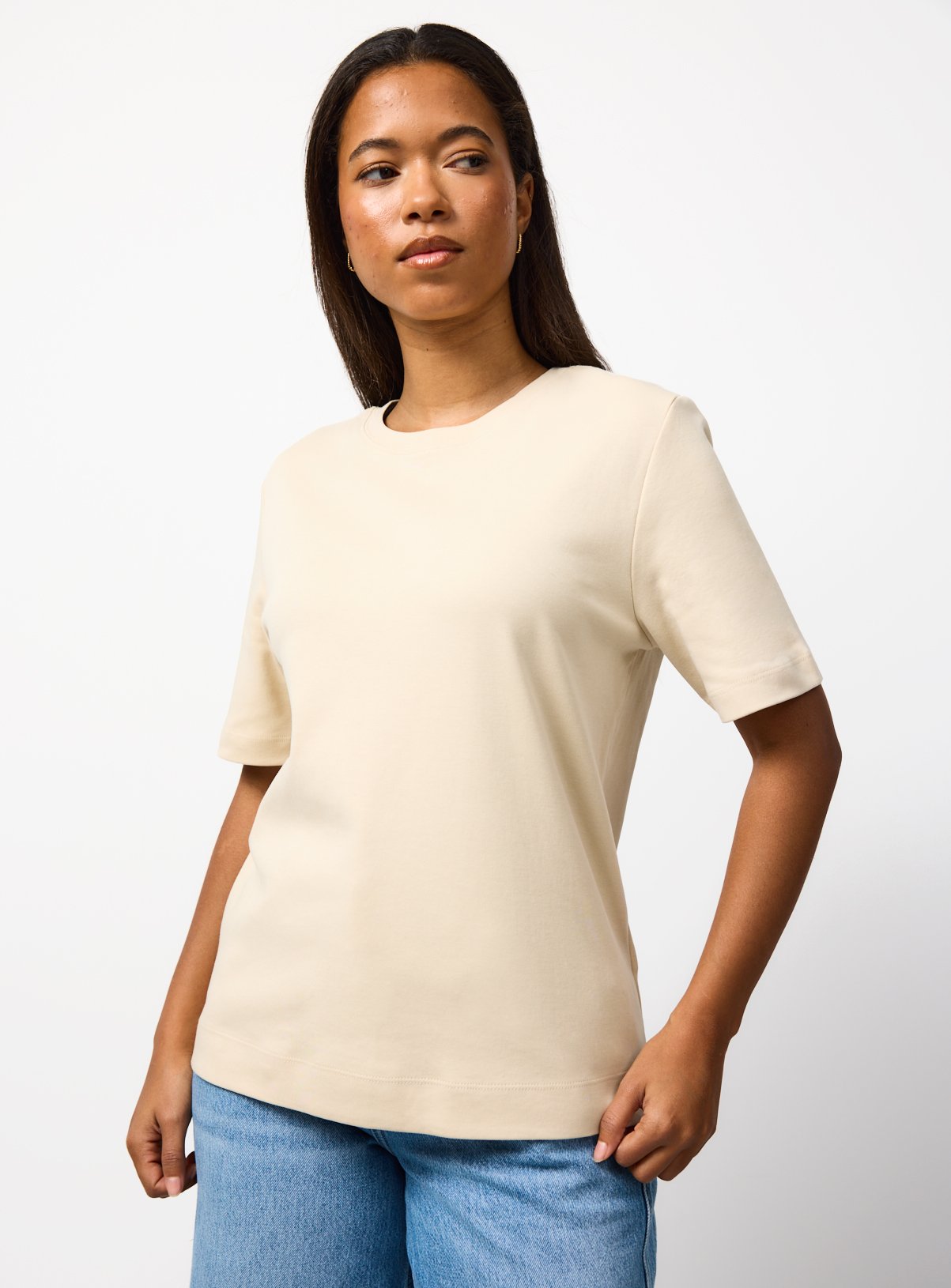 Neutral Pure Cotton Ultimate T-Shirt 26 - Image 2 thumbnail