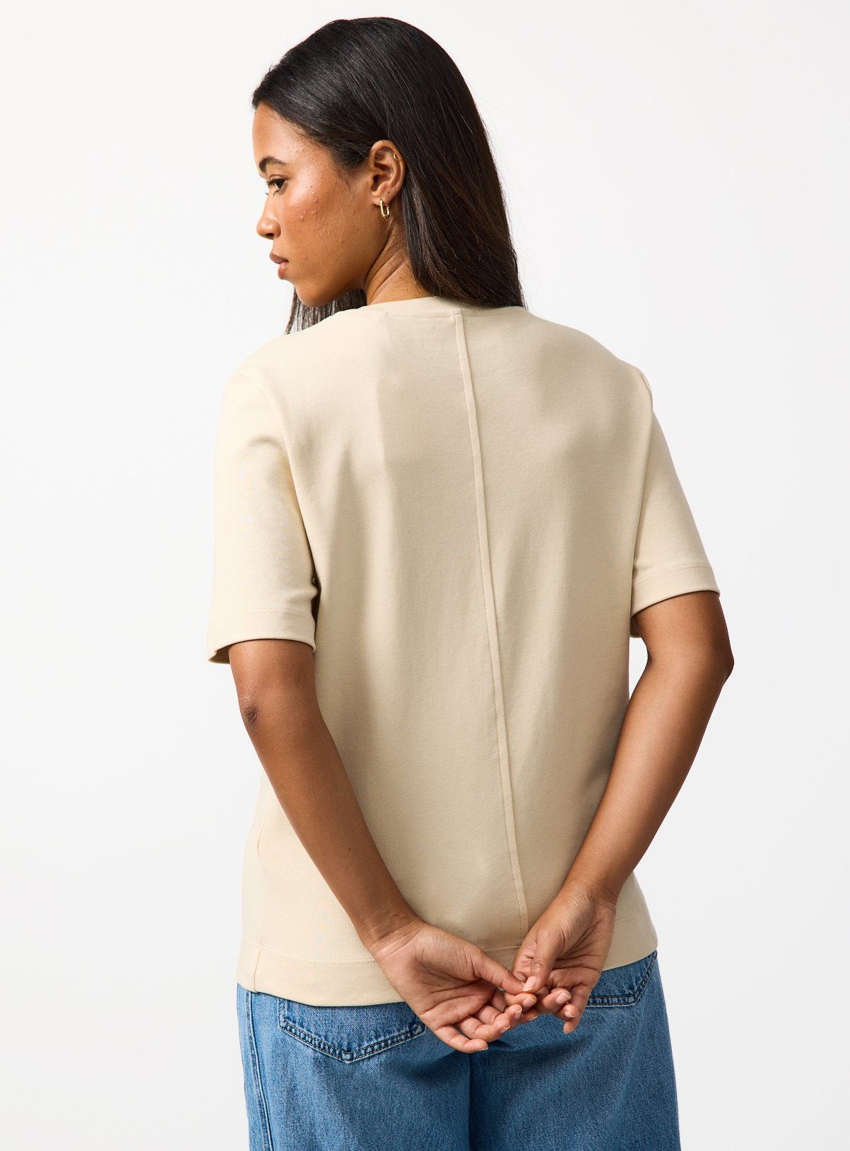 Neutral Pure Cotton Ultimate T-Shirt 26 - Image 3 thumbnail