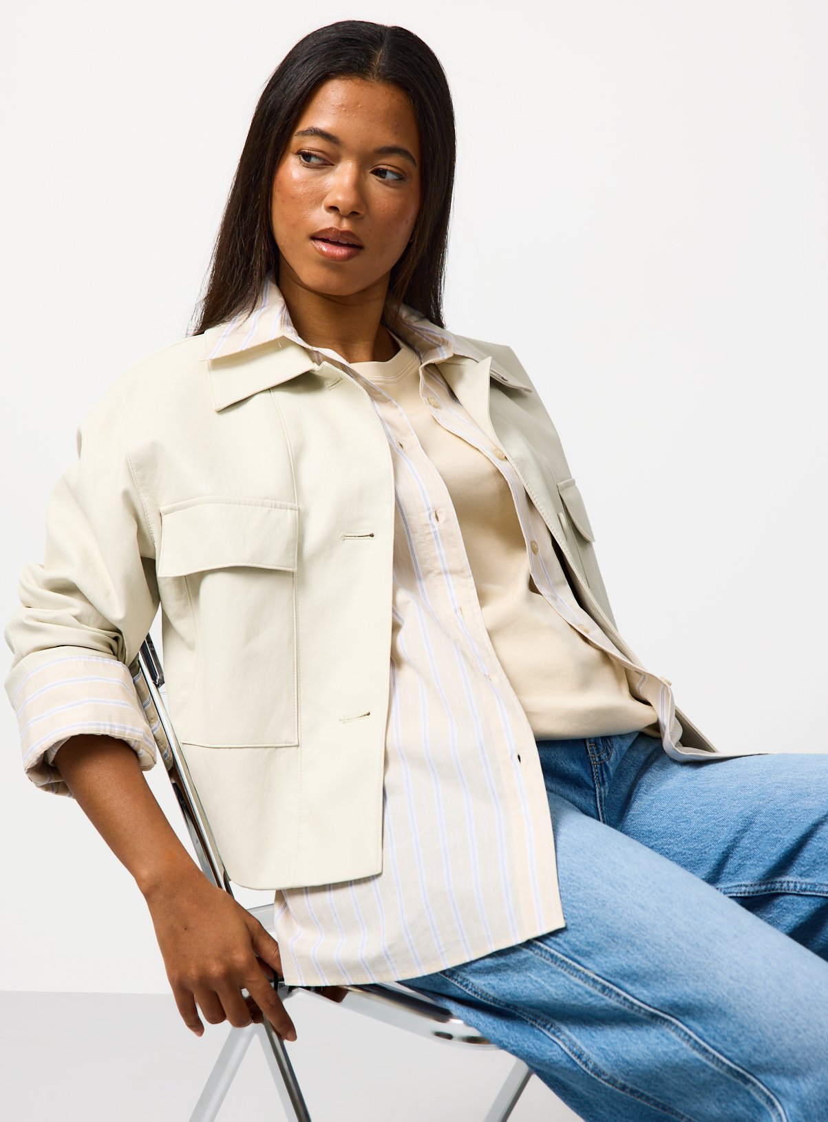 Neutral Pure Cotton Ultimate T-Shirt 26 - Image 5 thumbnail