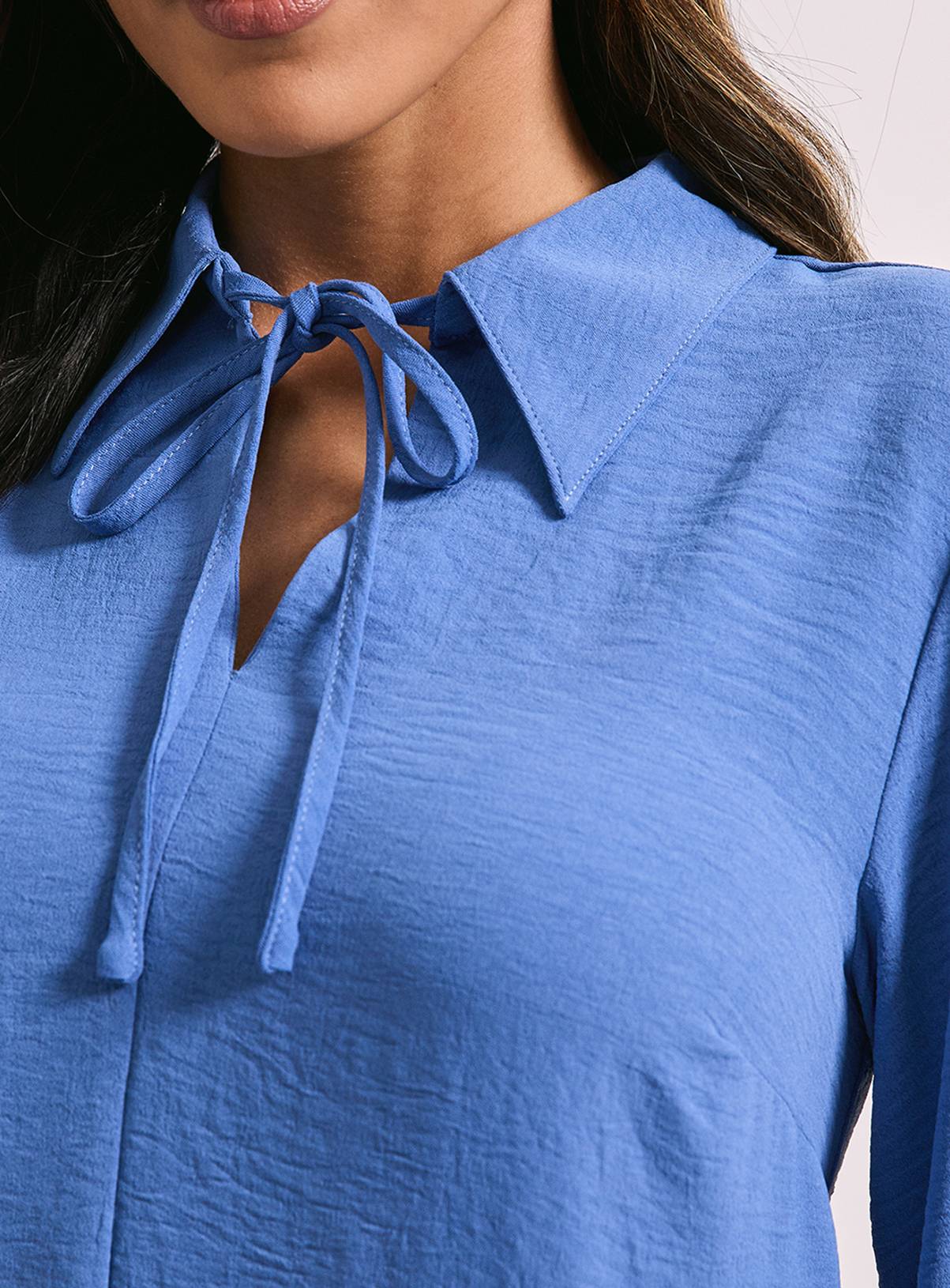 DOROTHY PERKINS Tie Neck Collar Detail Shift Mini Dress 12 - Image 5