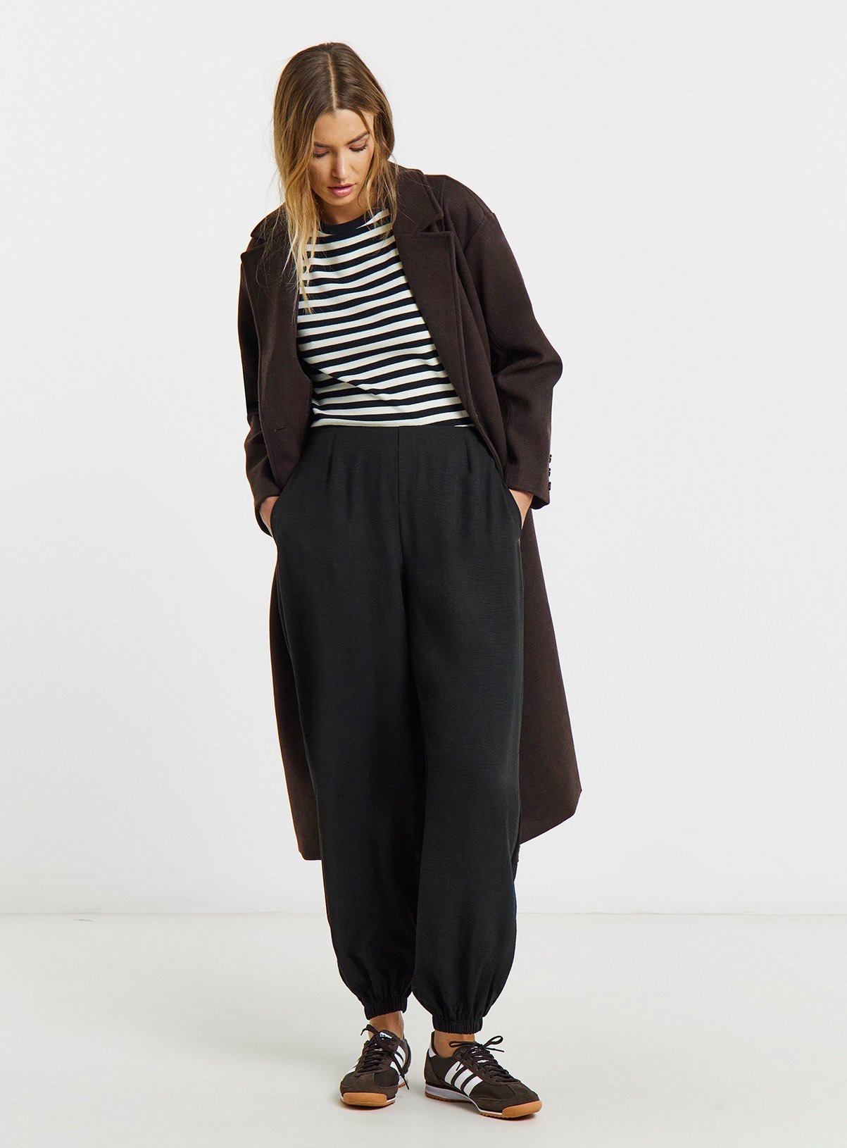 Black SIMPLY BE Balloon Trouser