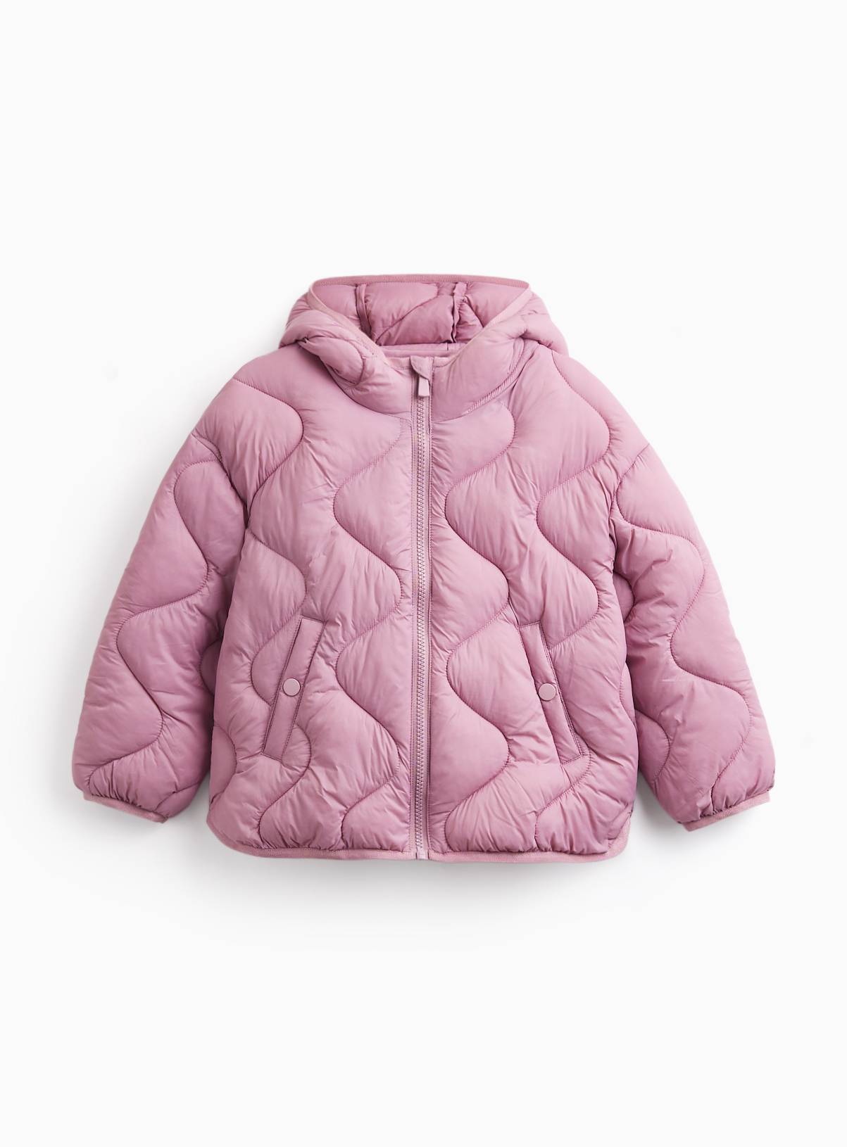 Pink Wave Stitch Lightweight FELLEX® Quilted Jacket 13-14 years - Image 1