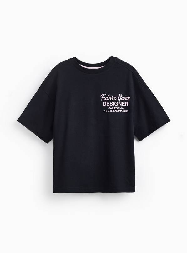 Black Gaming Graphic T-Shirt 10 years